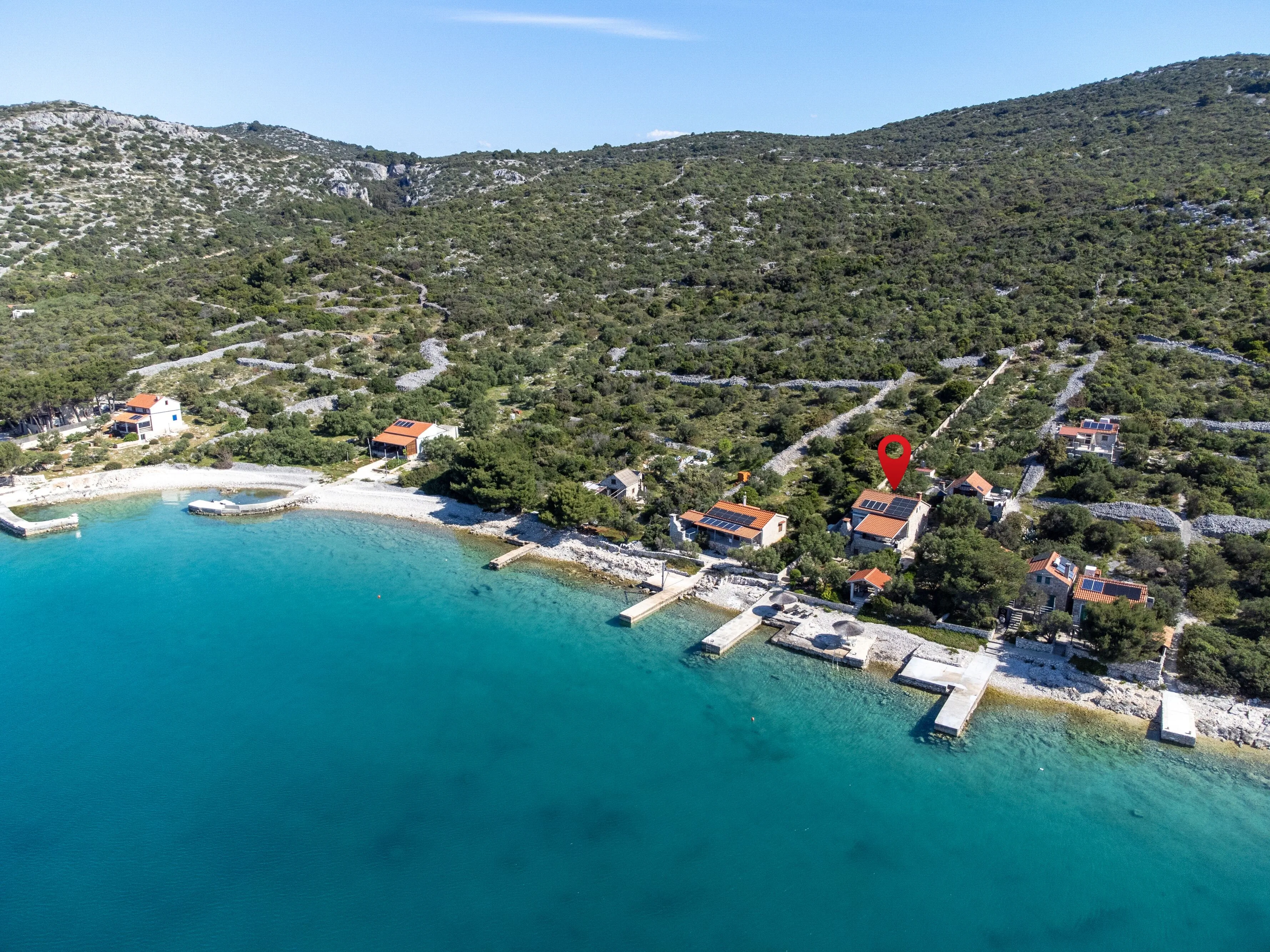 Secluded Fisherman's Cottage Cove Vitane, Pašman - 8483 Vitane – Vitane, Croația