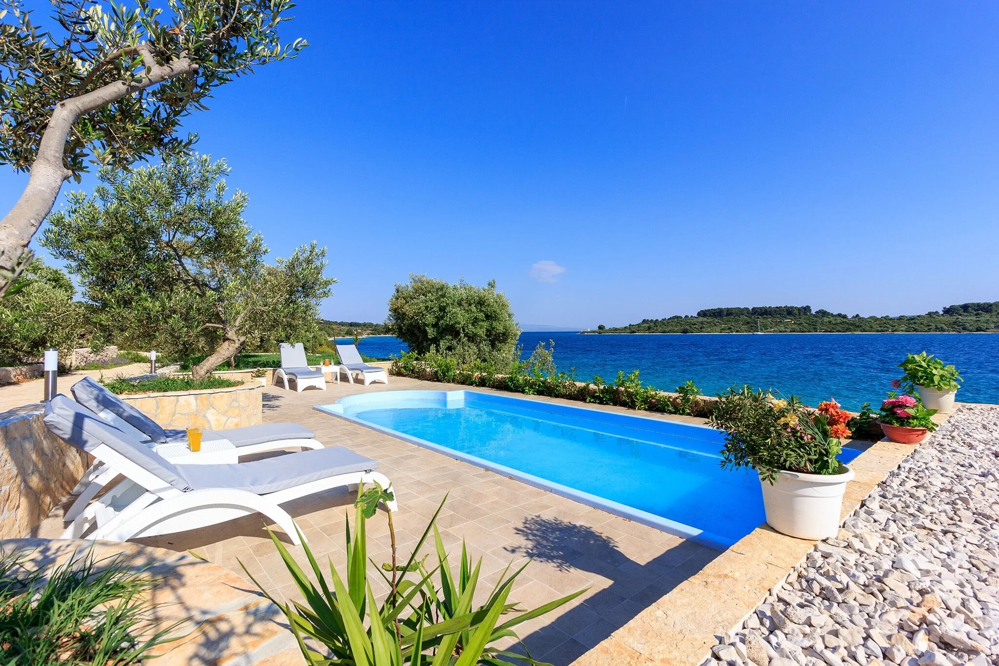 Seaside Luxury Villa With A Swimming Pool Cove Široka, Čiovo - 11749 Široka – Okrug Donji, Croația