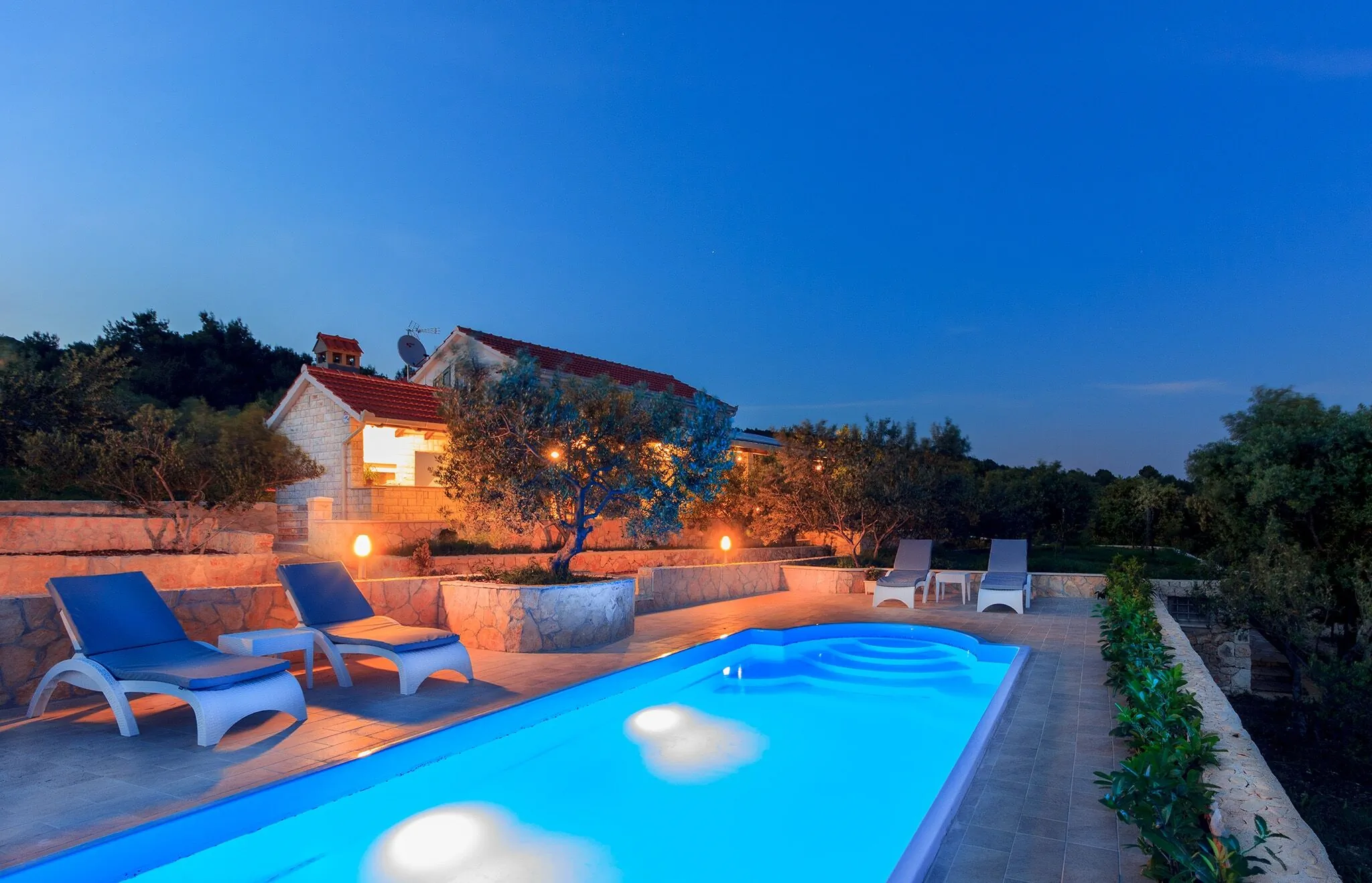Seaside Luxury Villa With A Swimming Pool Cove Široka, Čiovo - 11749 Široka – Okrug Donji, Croația