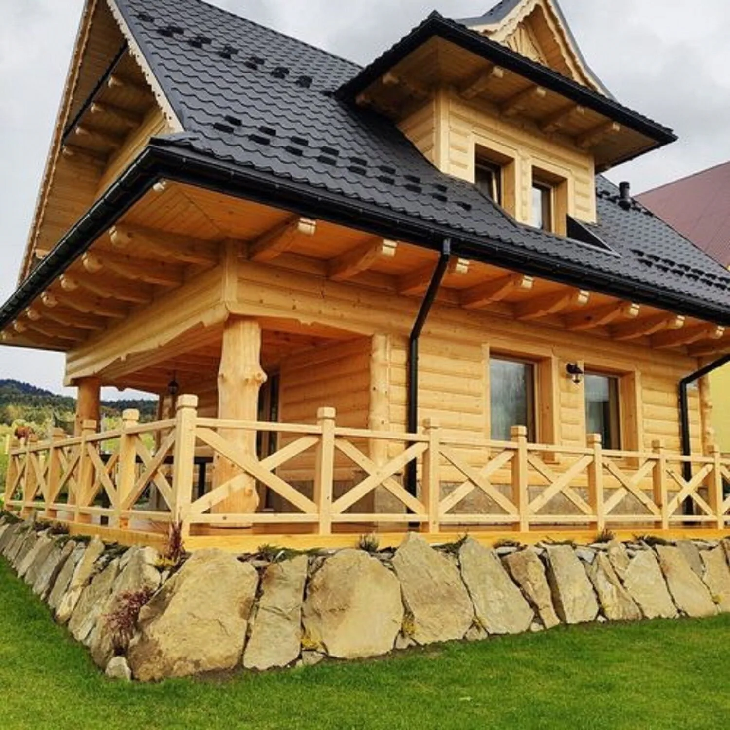 Góralskie Domki na Podhalu z Jacuzzi – Maniowy, Polska