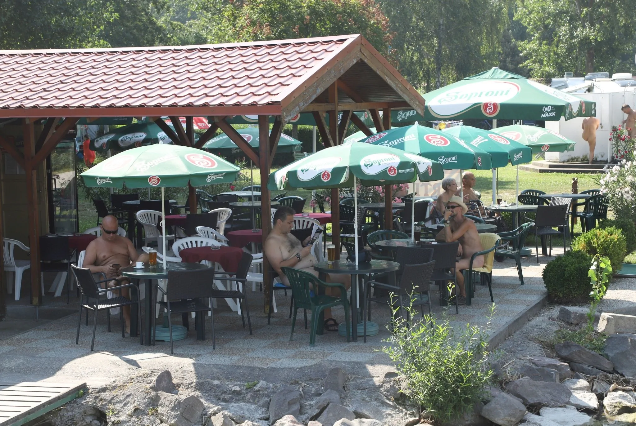 NaturExpert Mobilházak FKK Berény Naturista Kemping Balatonberény – Balatonberény, Ungaria