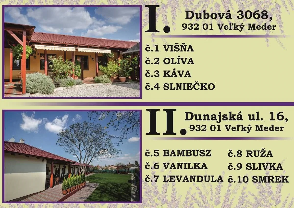Apartman Levanduľa Veľký Meder – Veľký Meder, Słowacja