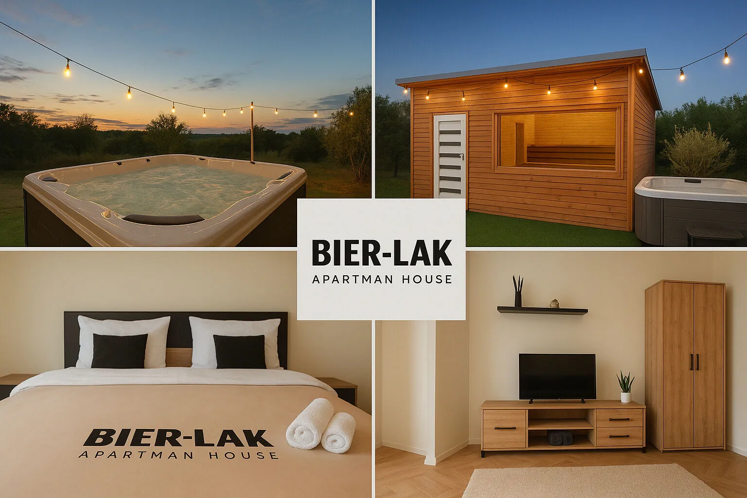Bier-Lak Apartmanok Balatonlelle – Balatonlelle, Ungaria