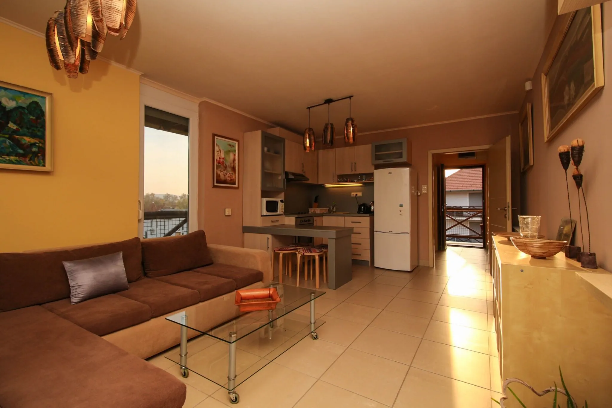 219 - Hangulatos, panorámás Apartman Balatonőszöd - foto 1