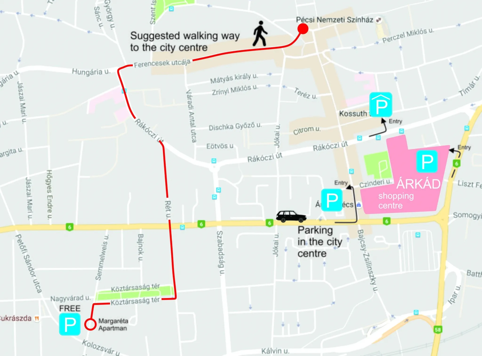 Margaréta Apartman Pécs – Pécs, Ungaria