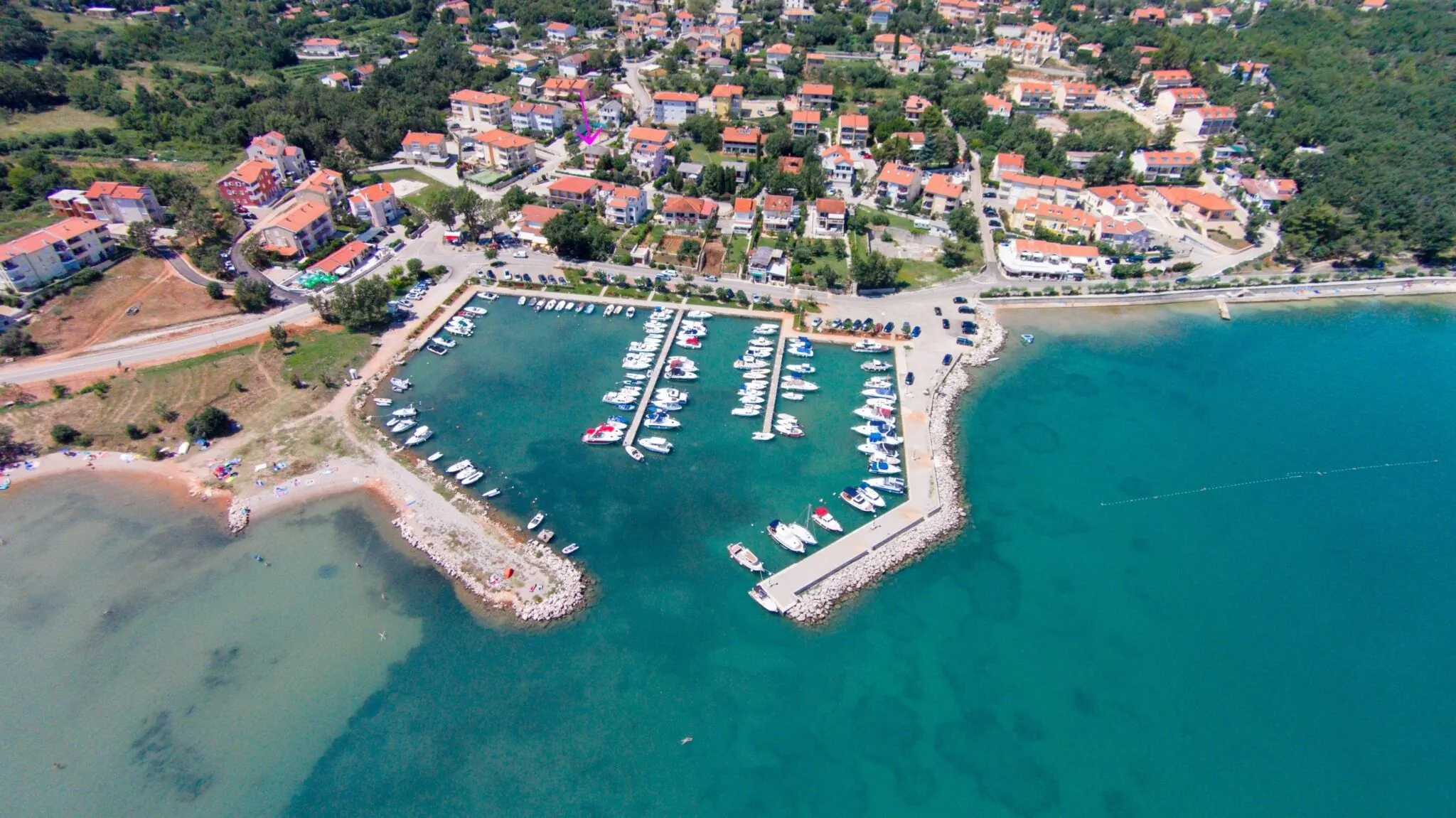 Vila Nidisa Čižići – Čižići, Croația