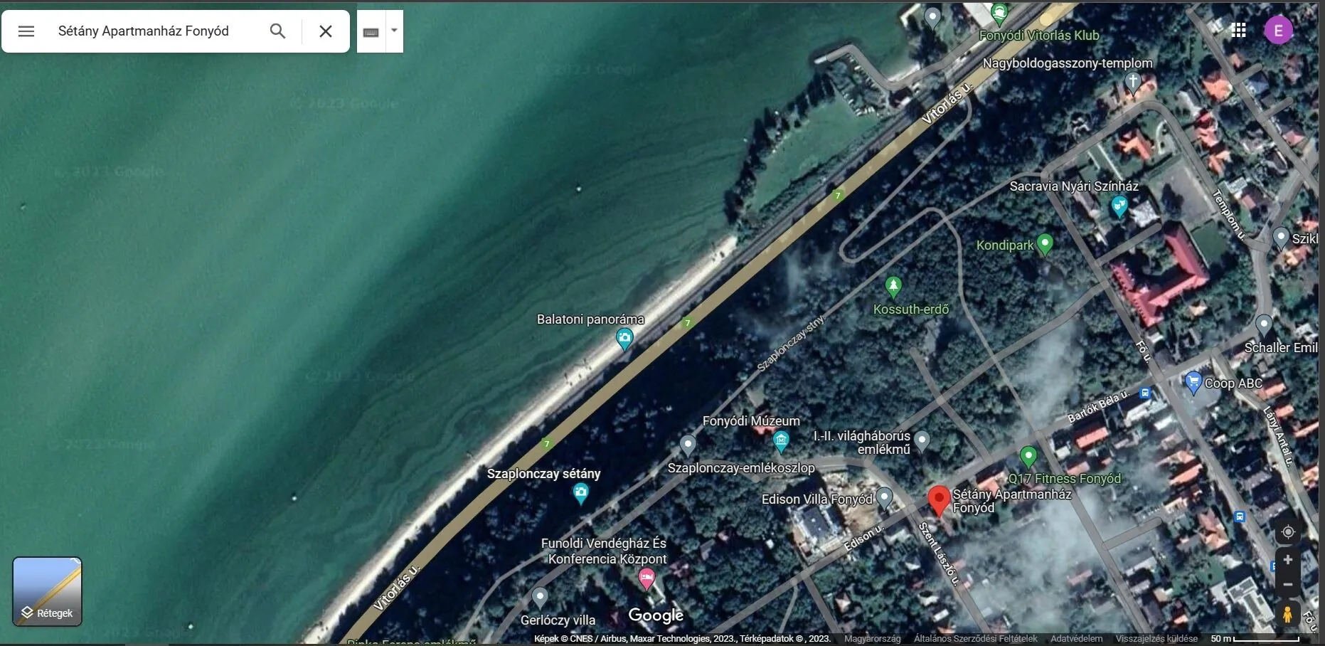 Sétány Apartmanház Fonyód – Fonyód, Ungaria