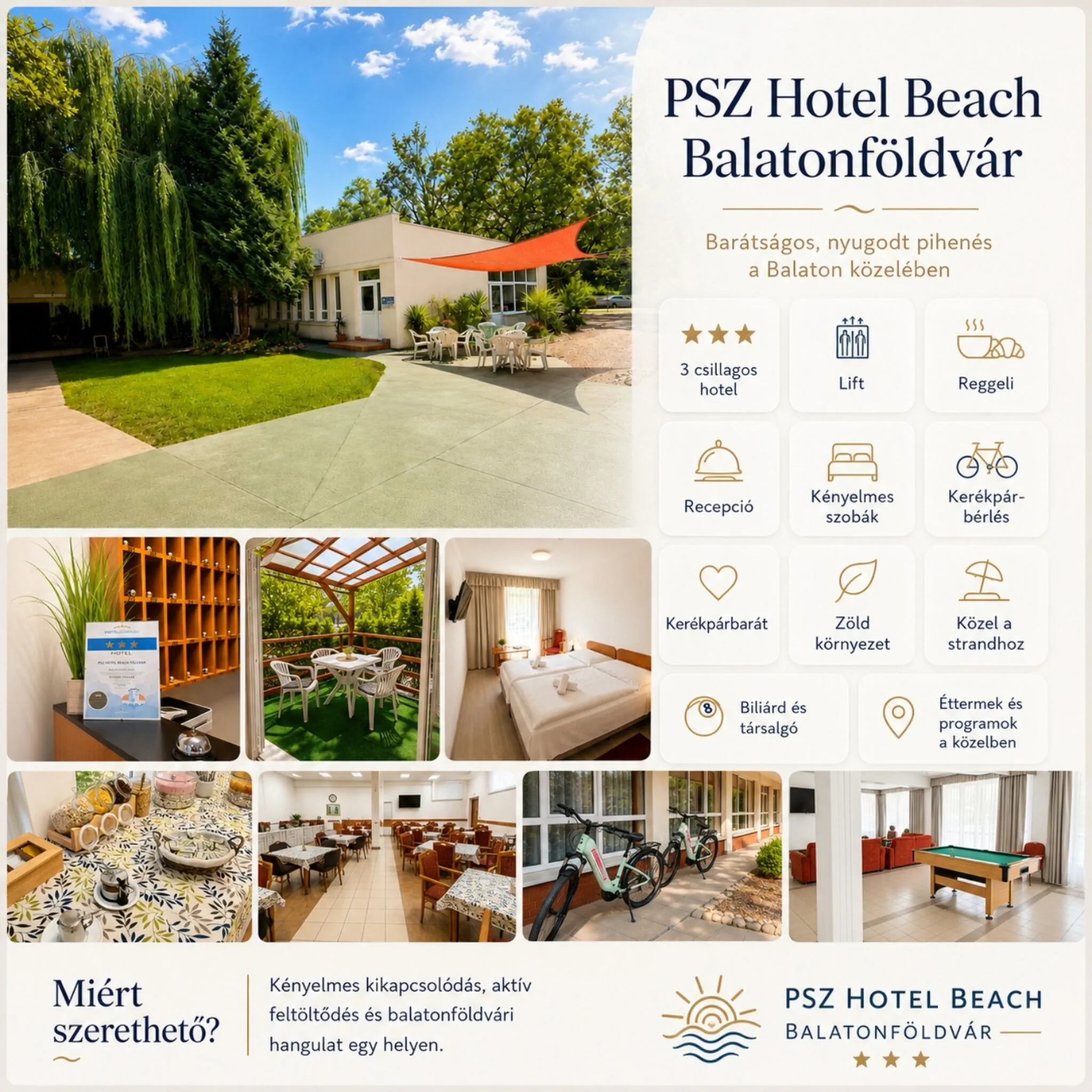 PSZ Hotel Beach Balatonföldvár – Balatonföldvár, Ungaria