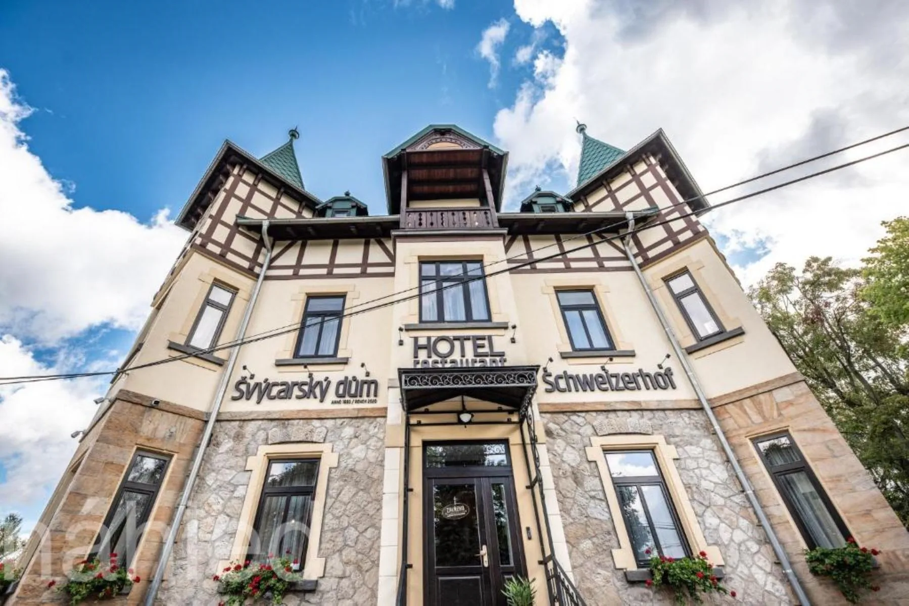 Hotel Švýcarský dům Sněžník  – Jílové, Česká republika