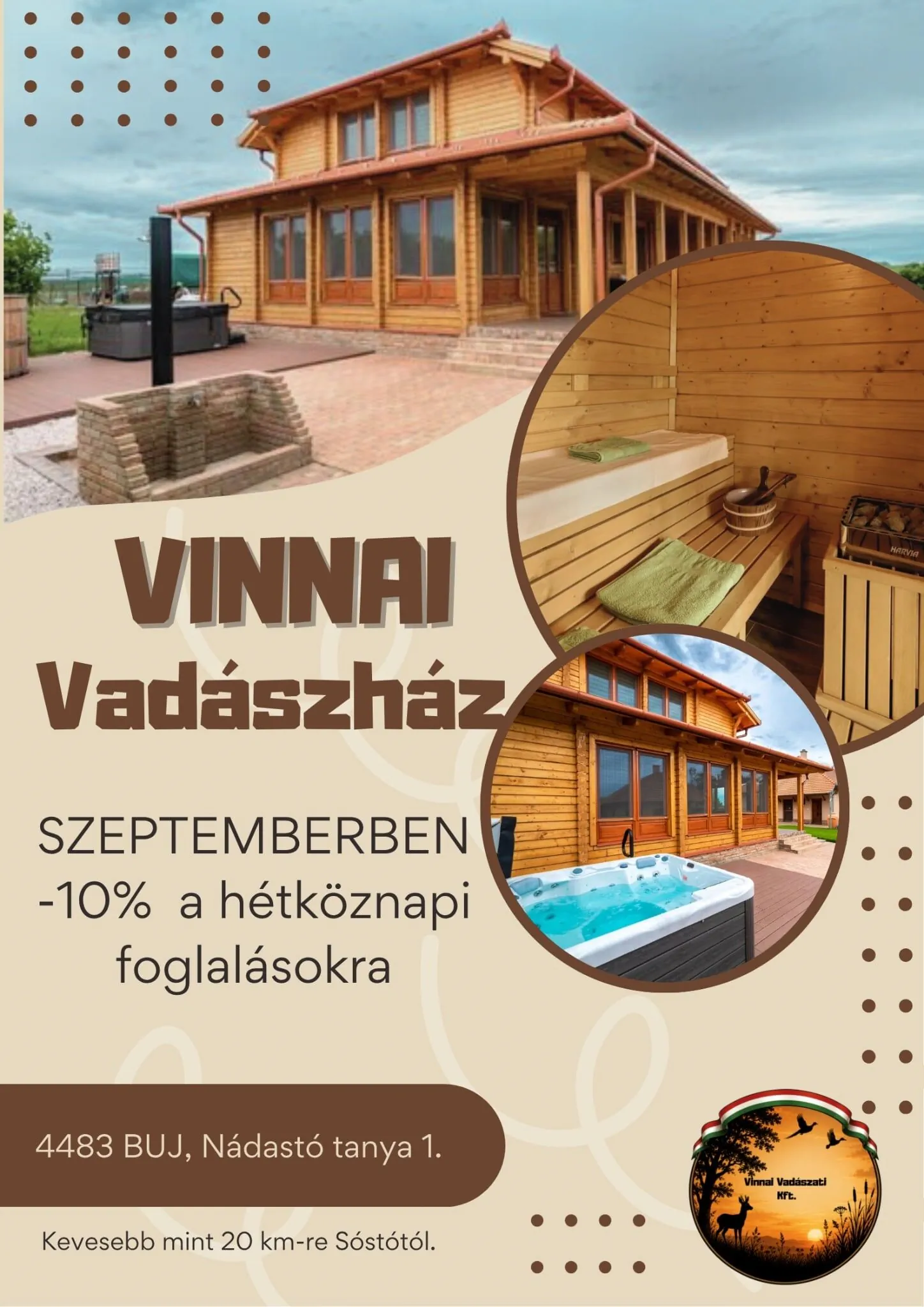 Vinnai Vadászház Buj – Buj, Ungaria