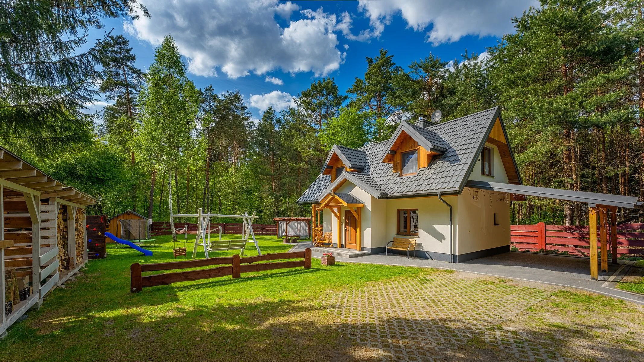 Domek Całoroczny Sosenka Hutki – Hutki, Polska