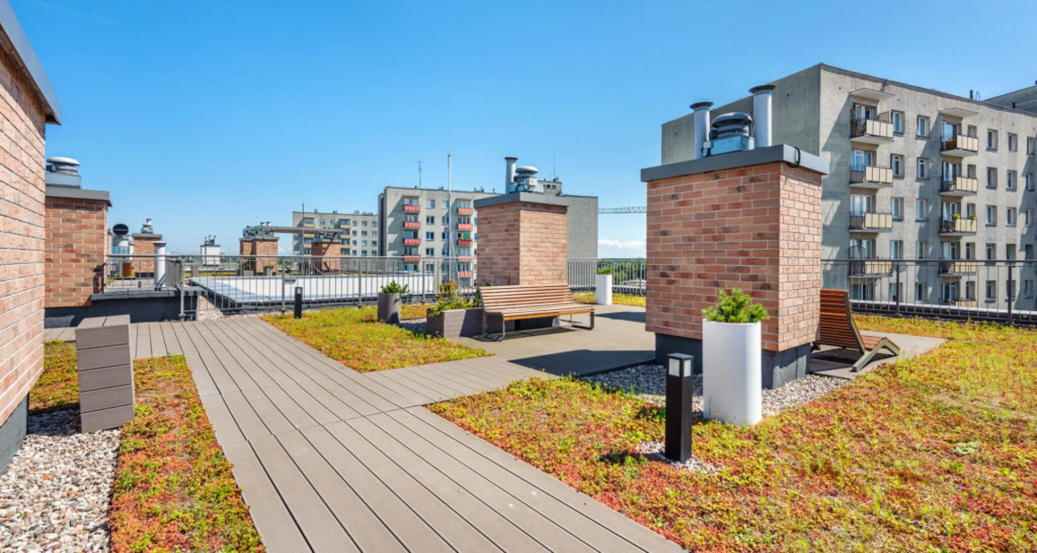 Apartamenty Sun & Snow Garden Gates Gdańsk z tarasem widokowym – Gdańsk, Polska