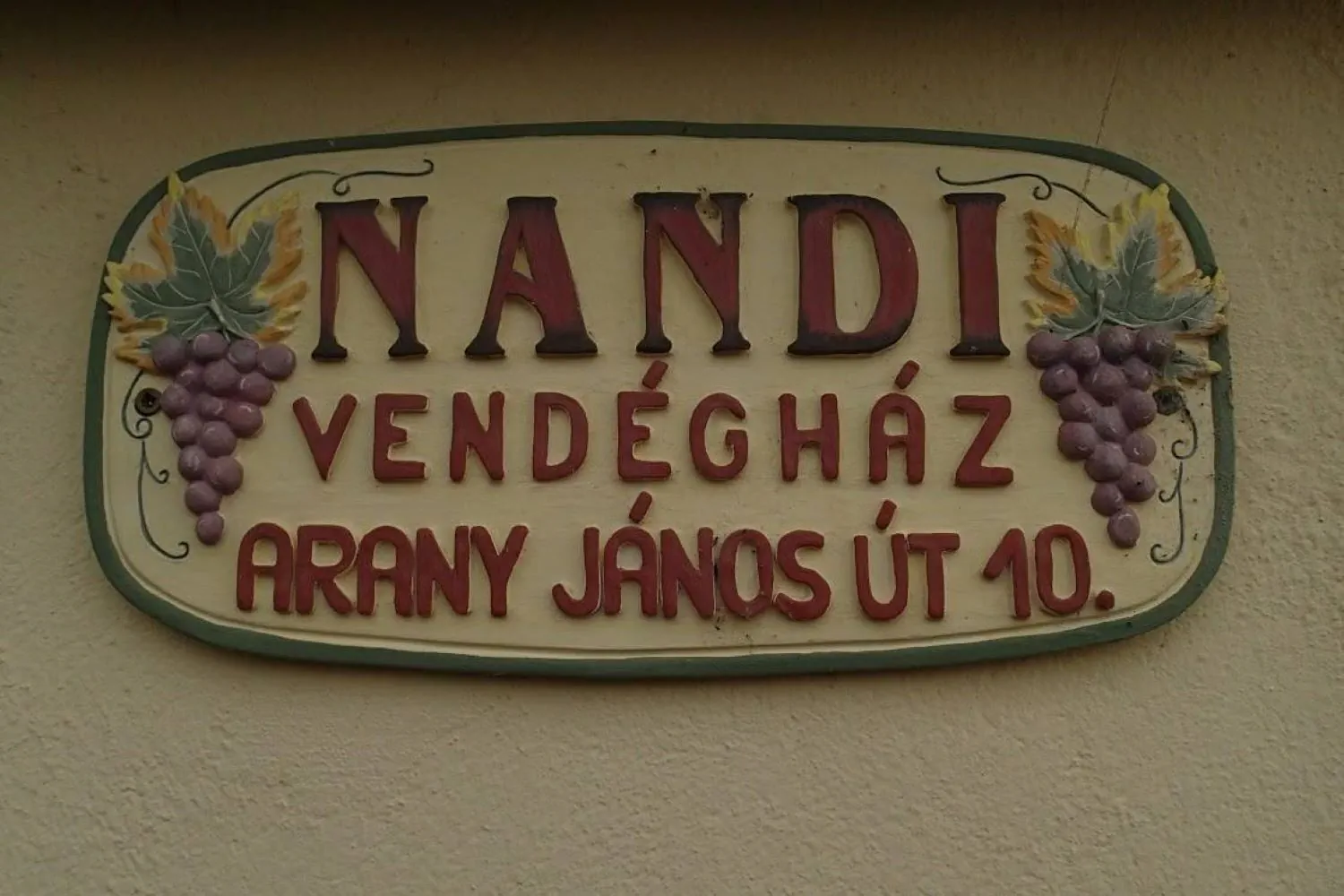 Nandi Vendégház Gyöngyöspata – Gyöngyöspata, Maďarsko