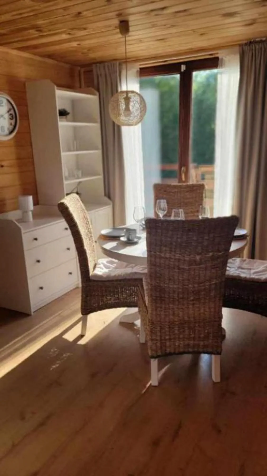 ZACISZE Domek na Kaszubach Brodnica Dolna z balią z jacuzzi – Brodnica Dolna, Polska
