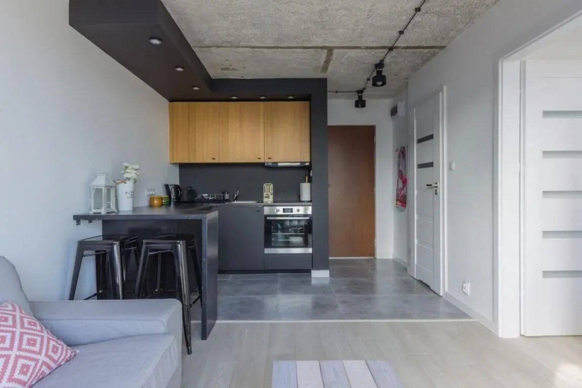 Industrialny apartament centralny na 9. piętrze z balkonem Warszawa - foto 8