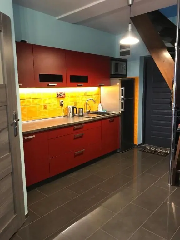 APARTAMENT FAMILIJNY KRYNICA MORSKA - 10 osób 2 poziomy 2 łazienki kuchnia – Krynica Morska, Polonia