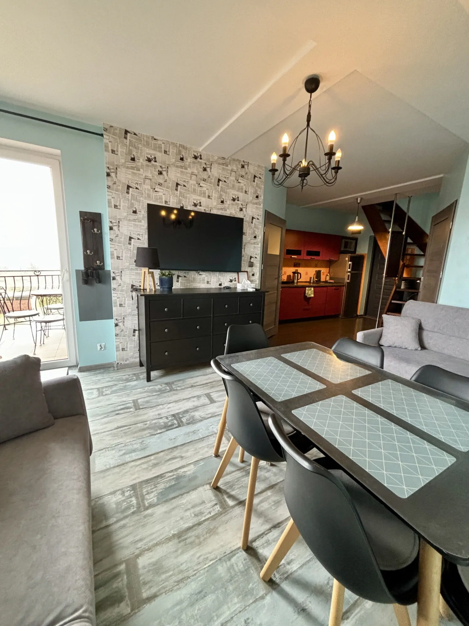 APARTAMENT FAMILIJNY KRYNICA MORSKA - 10 osób 2 poziomy 2 łazienki kuchnia – Krynica Morska, Polonia
