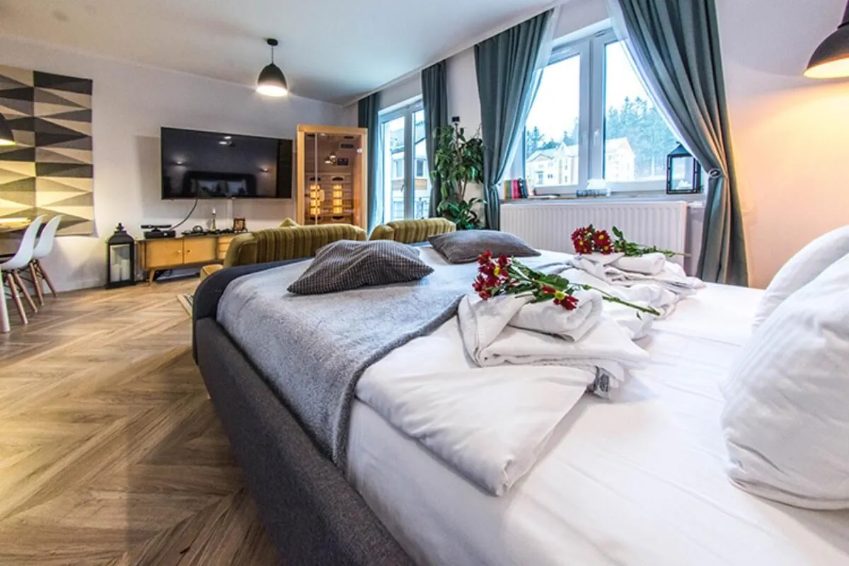 Apartamenty Izerskie Retro Deluxe z sauną Świeradów-Zdrój – Świeradów-Zdrój, Polska