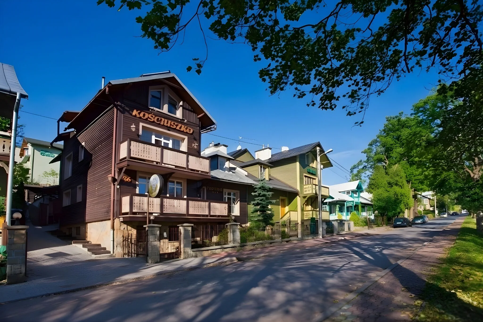 Zabytkowa Willa Pensjonat Kościuszko – Krynica-Zdrój, Polska
