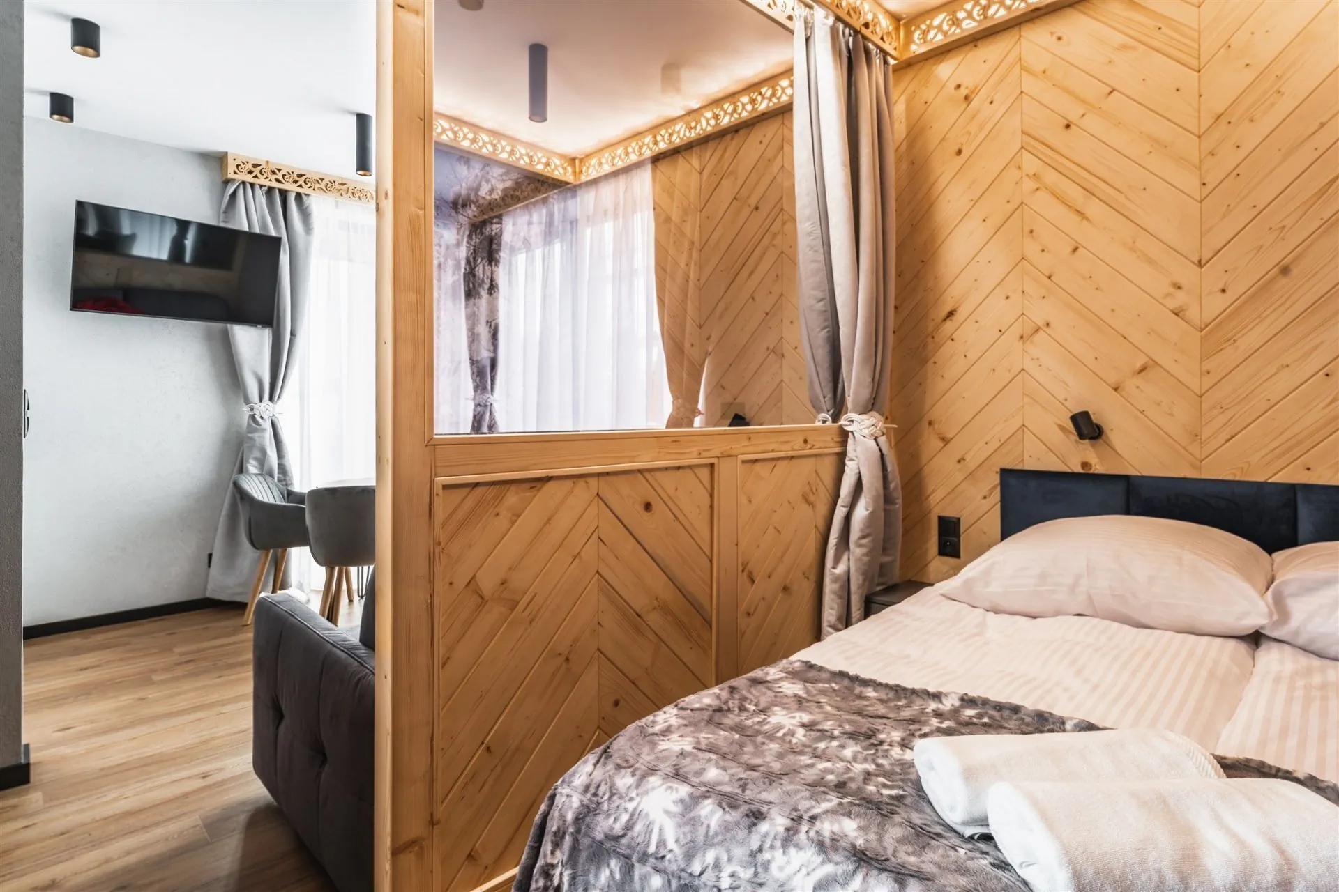  REZYDENCJA BOUTIQUE Apartament A6 z sauną  Białka Tatrzańska – Białka Tatrzańska, Polsko