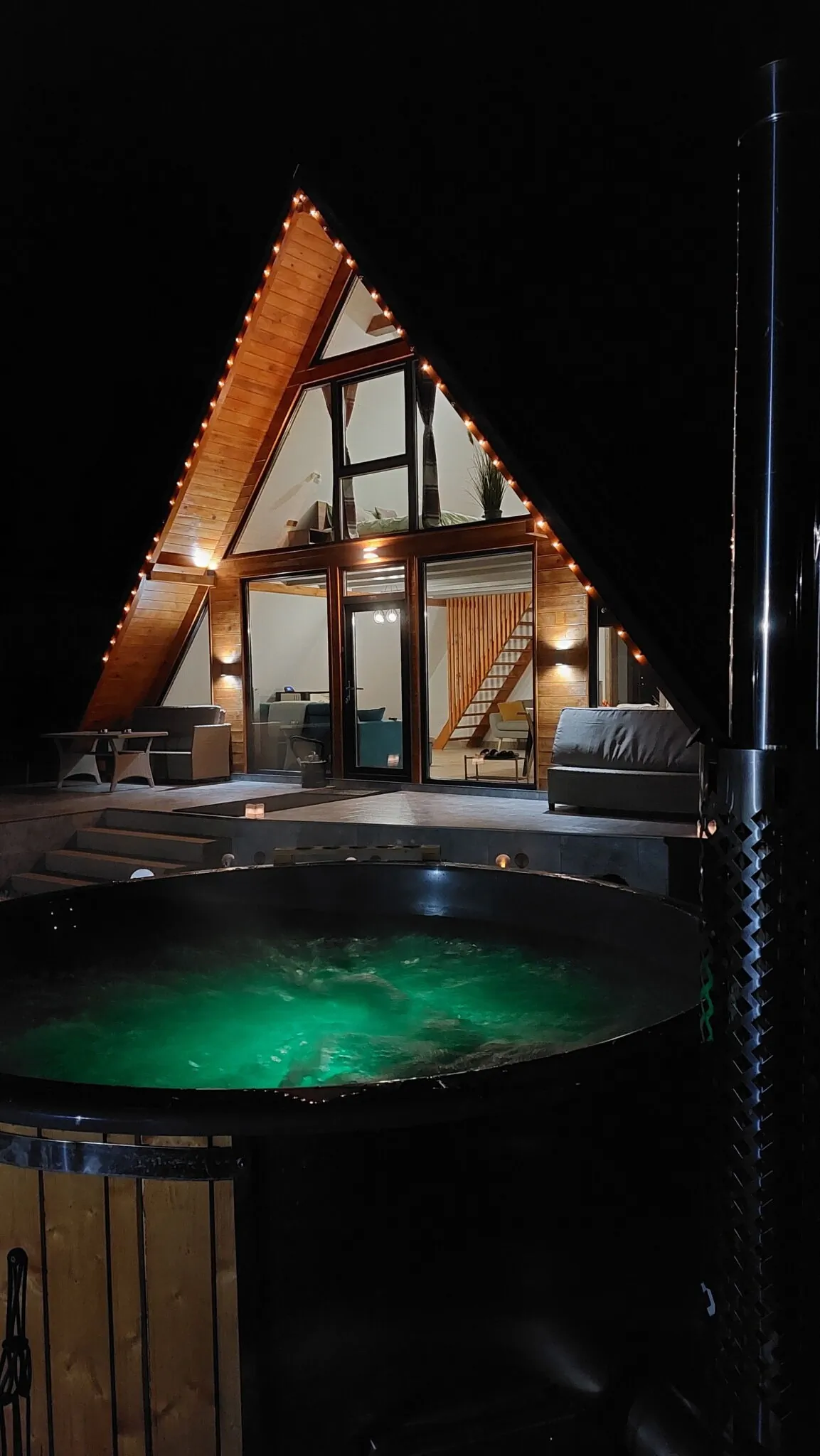 Cabana A-frame Nis Coțofenești – Coțofenești, România