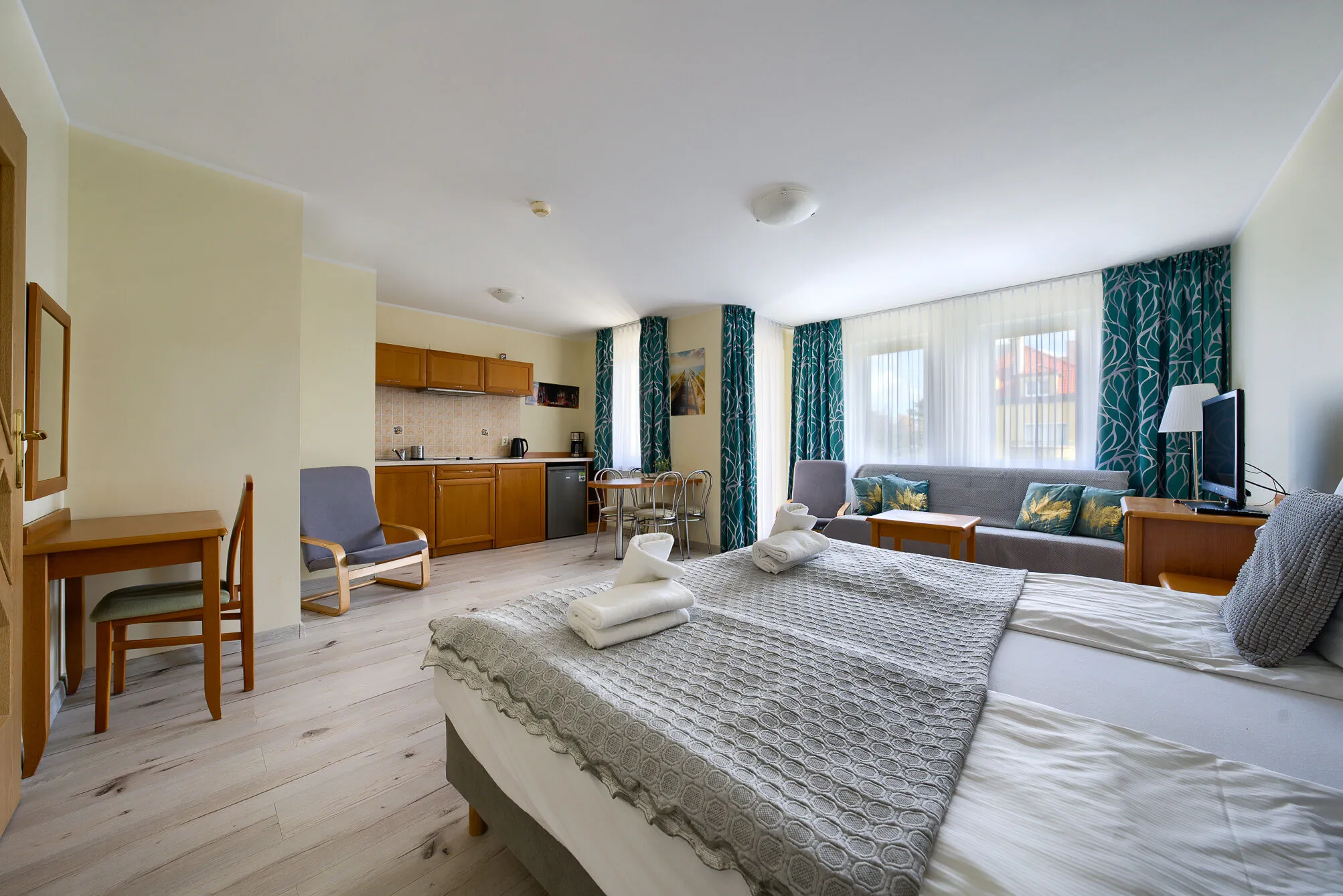 ApartamentyPrzyMorzu Wschód Słońca Olymp z basenem Kołobrzeg – Kolobřeh, Polsko