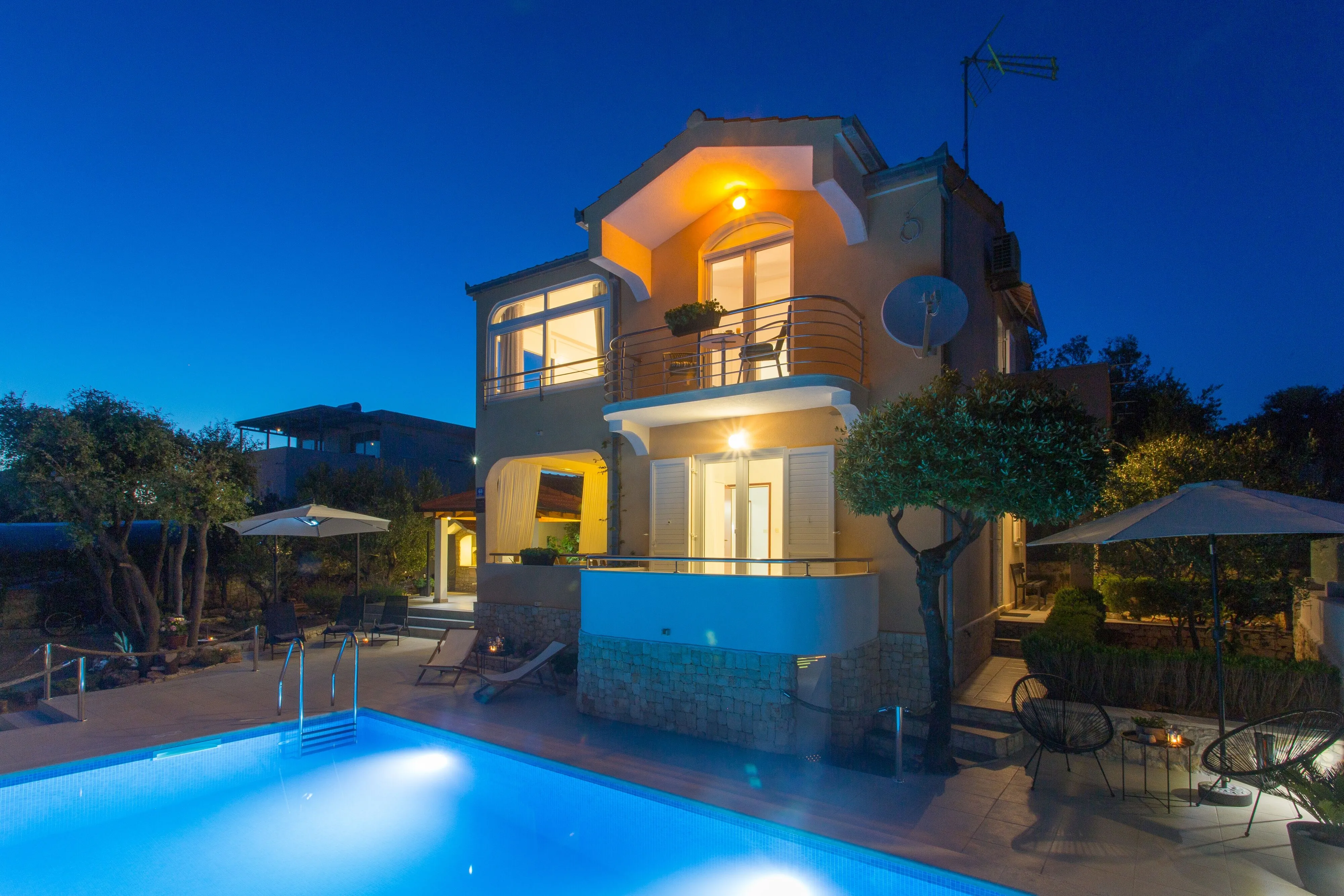 Seaside Family Friendly House With A Swimming Pool Sevid, Trogir - 22724 Sevid – Sevid, Croația