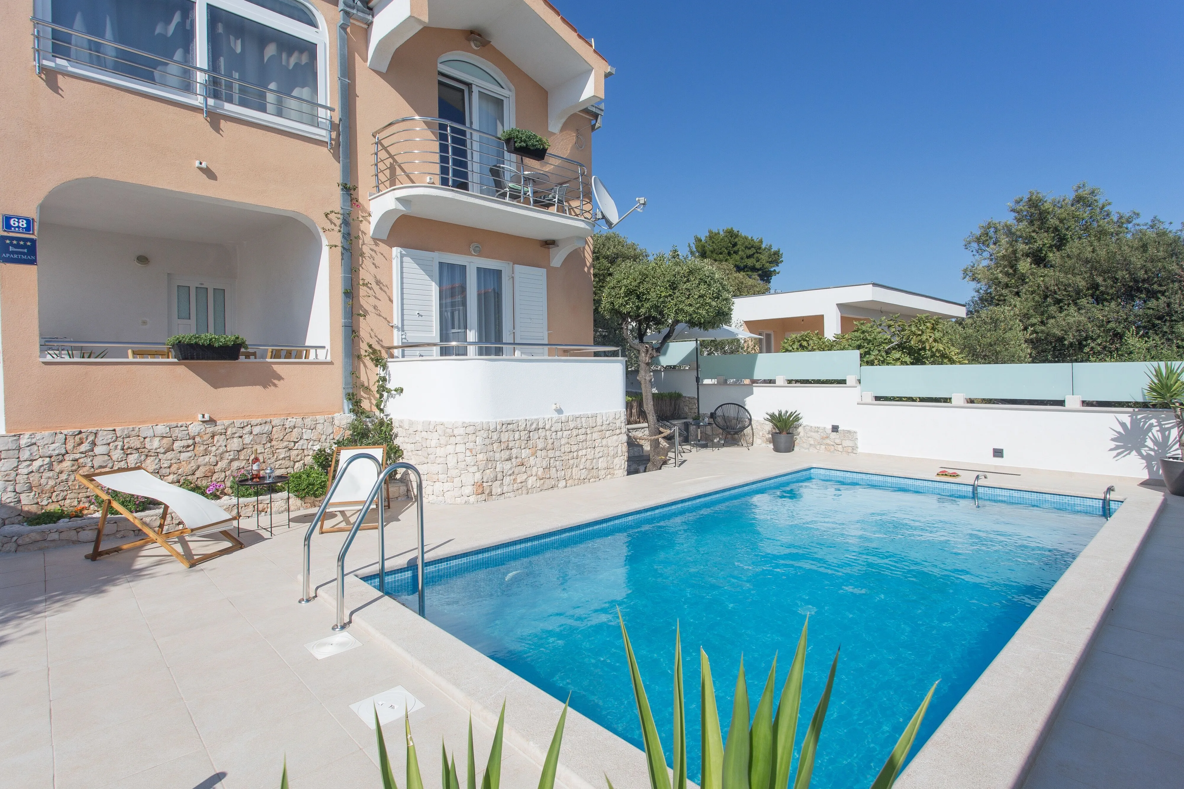 Seaside Family Friendly House With A Swimming Pool Sevid, Trogir - 22724 Sevid – Sevid, Croația