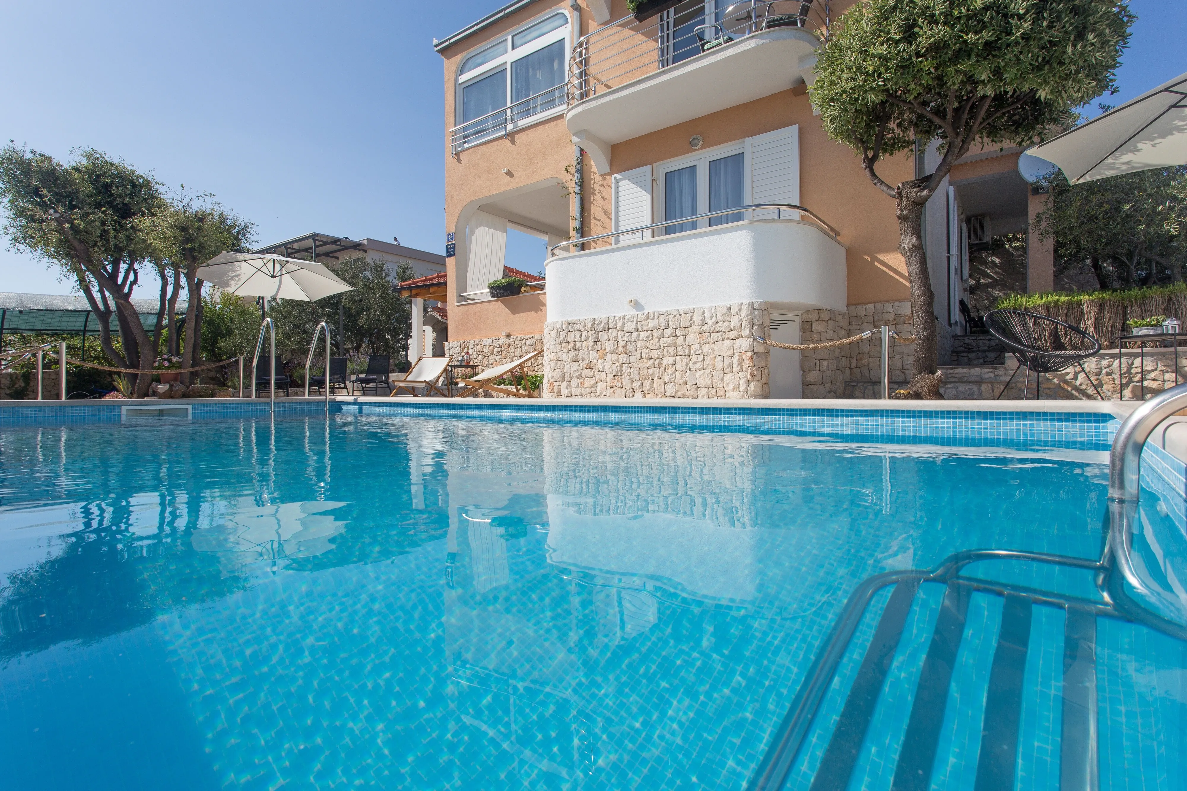 Seaside Family Friendly House With A Swimming Pool Sevid, Trogir - 22724 Sevid – Sevid, Croația