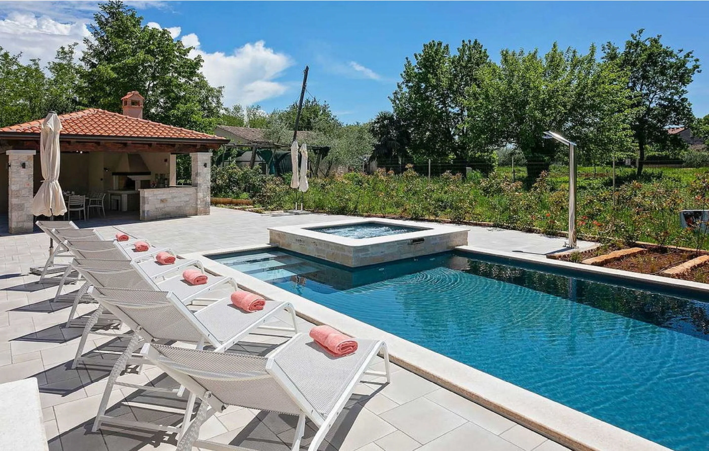 Villa Casa Denis s bazenom, saunom i whirlpoolom Kastelir – Kaštelir, Croația