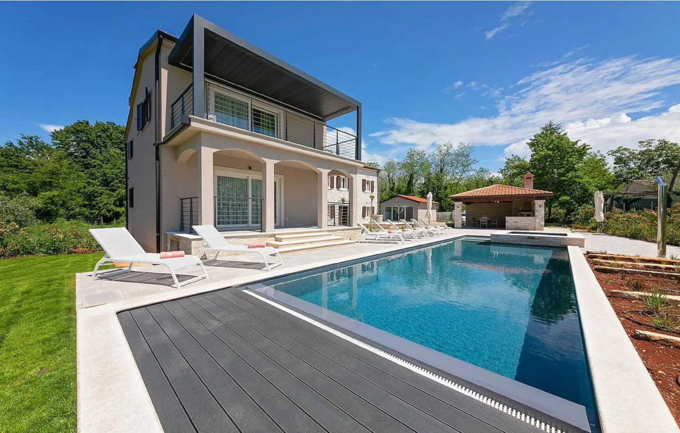 Villa Casa Denis s bazenom, saunom i whirlpoolom Kastelir – Kaštelir, Croația