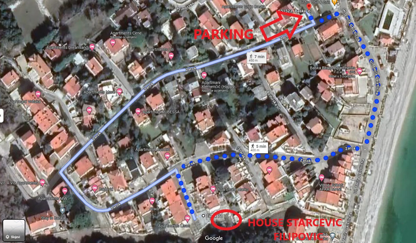Apartment Starcevic Baška – Baška, Chorwacja
