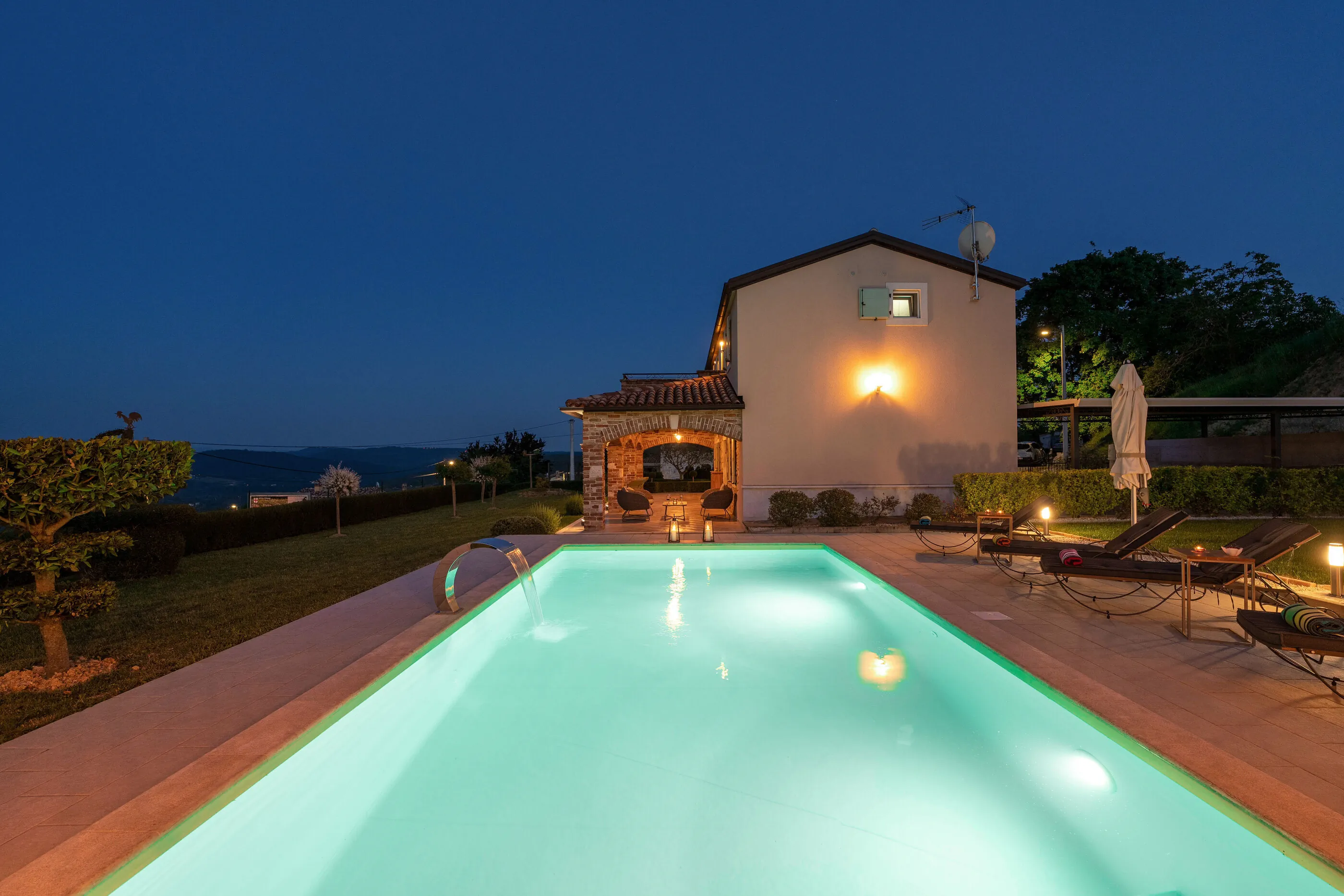 Villa Casa Vista s bazenom Vizinada – Mekiši kod Vižinade, Croația