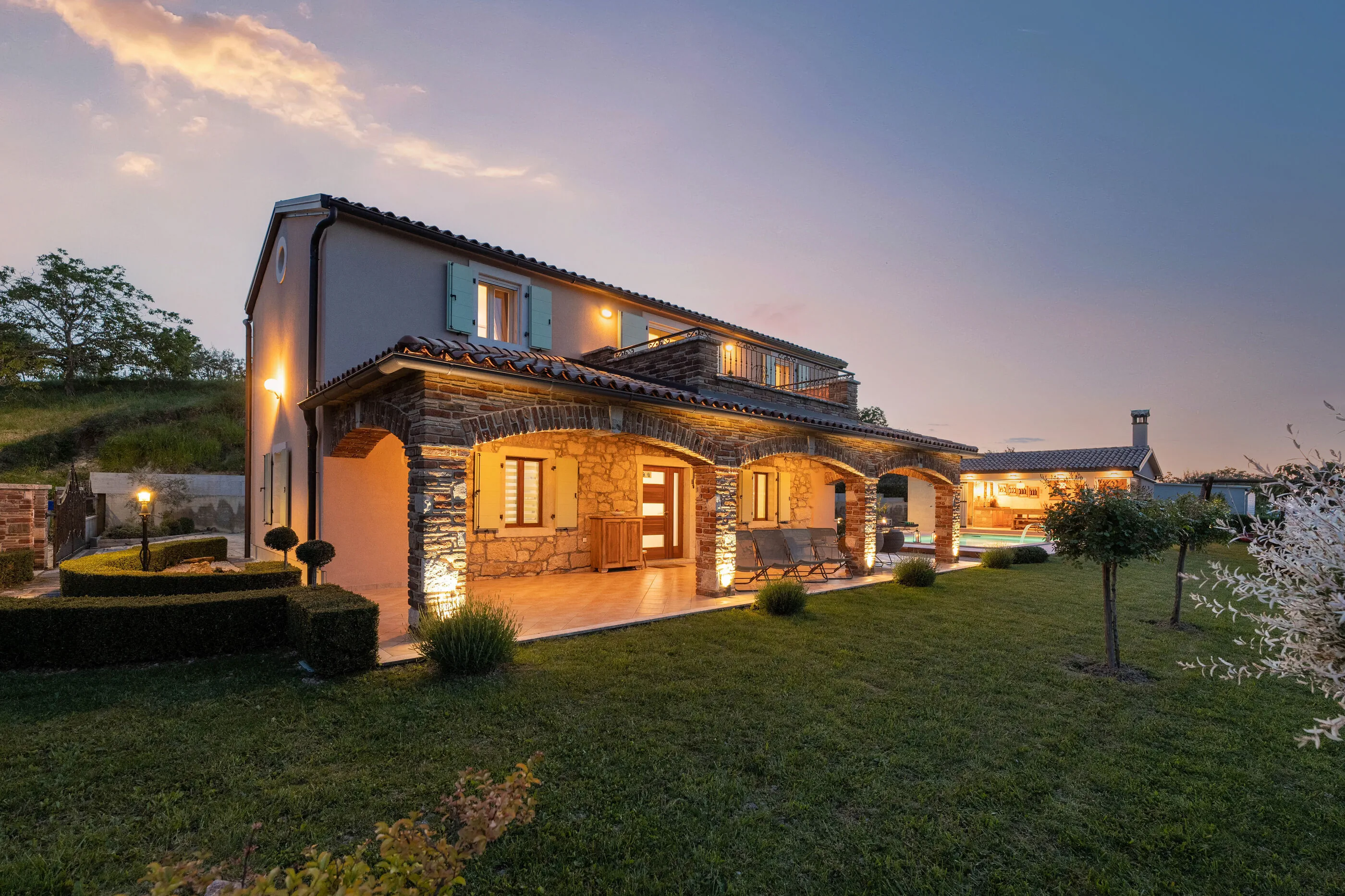 Villa Casa Vista s bazenom Vizinada – Mekiši kod Vižinade, Croația