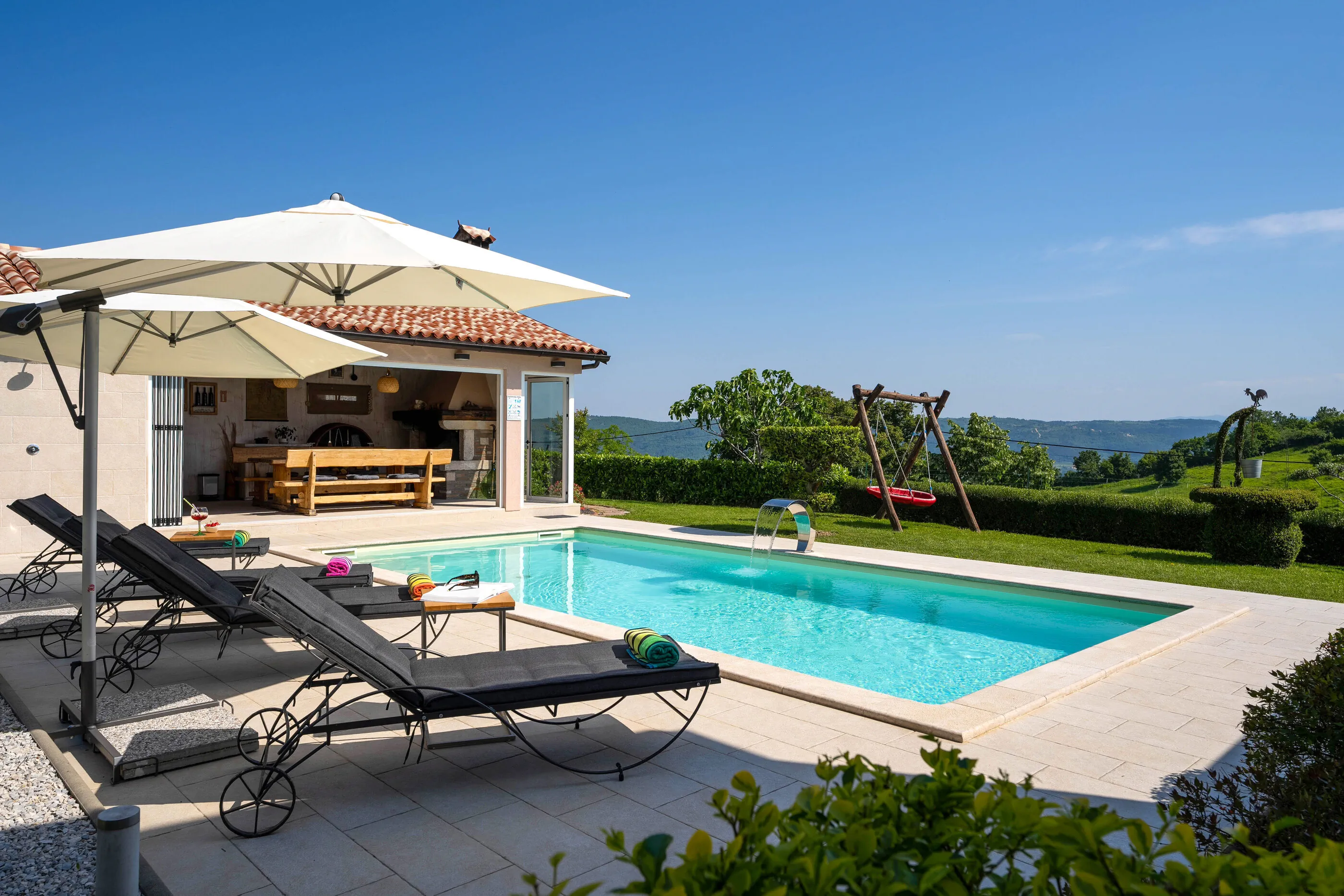 Villa Casa Vista s bazenom Vizinada – Mekiši kod Vižinade, Croația