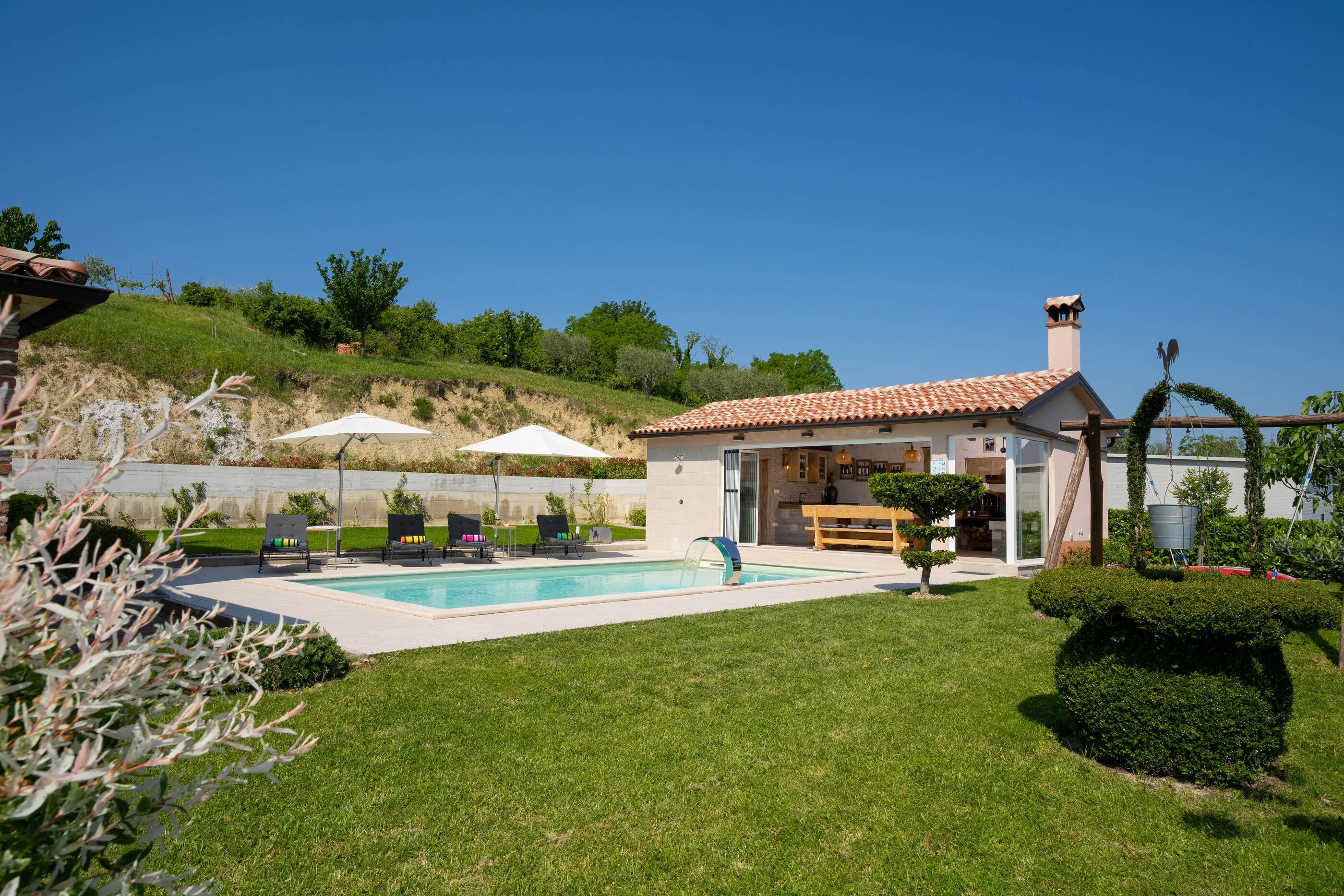 Villa Casa Vista s bazenom Vizinada – Mekiši kod Vižinade, Croația