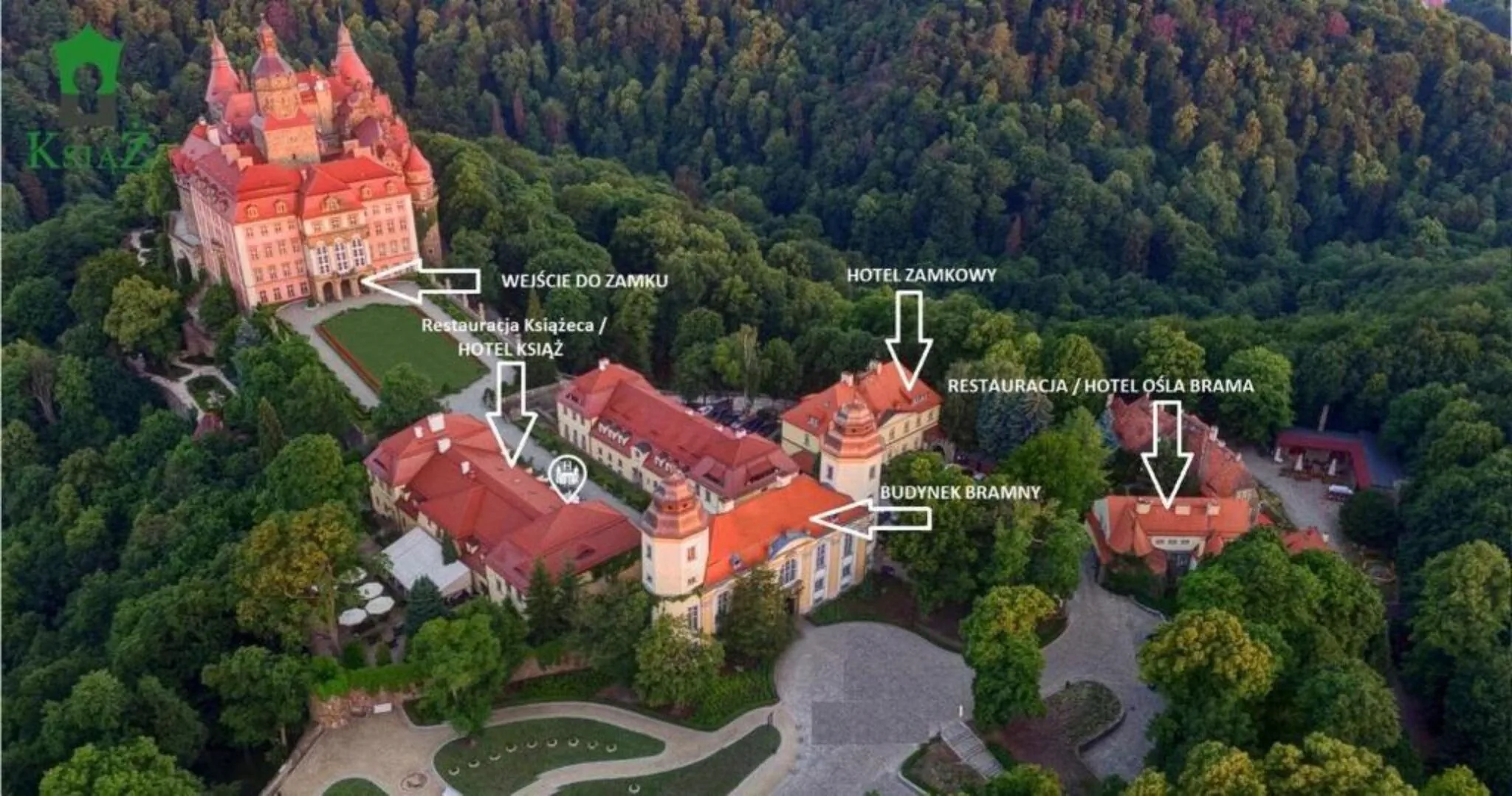 Hotel Przy Oślej Bramie - Zamek Książ Wałbrzych – Wałbrzych, Polska
