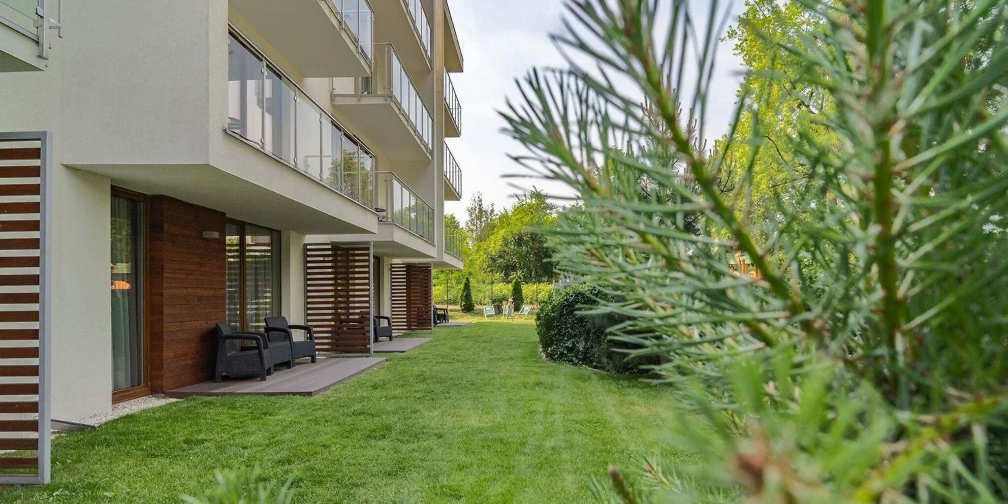 Stegna Forest-Apartament z wnęką sypialnianą i klimatyzacją M29 – Stegna, Polsko