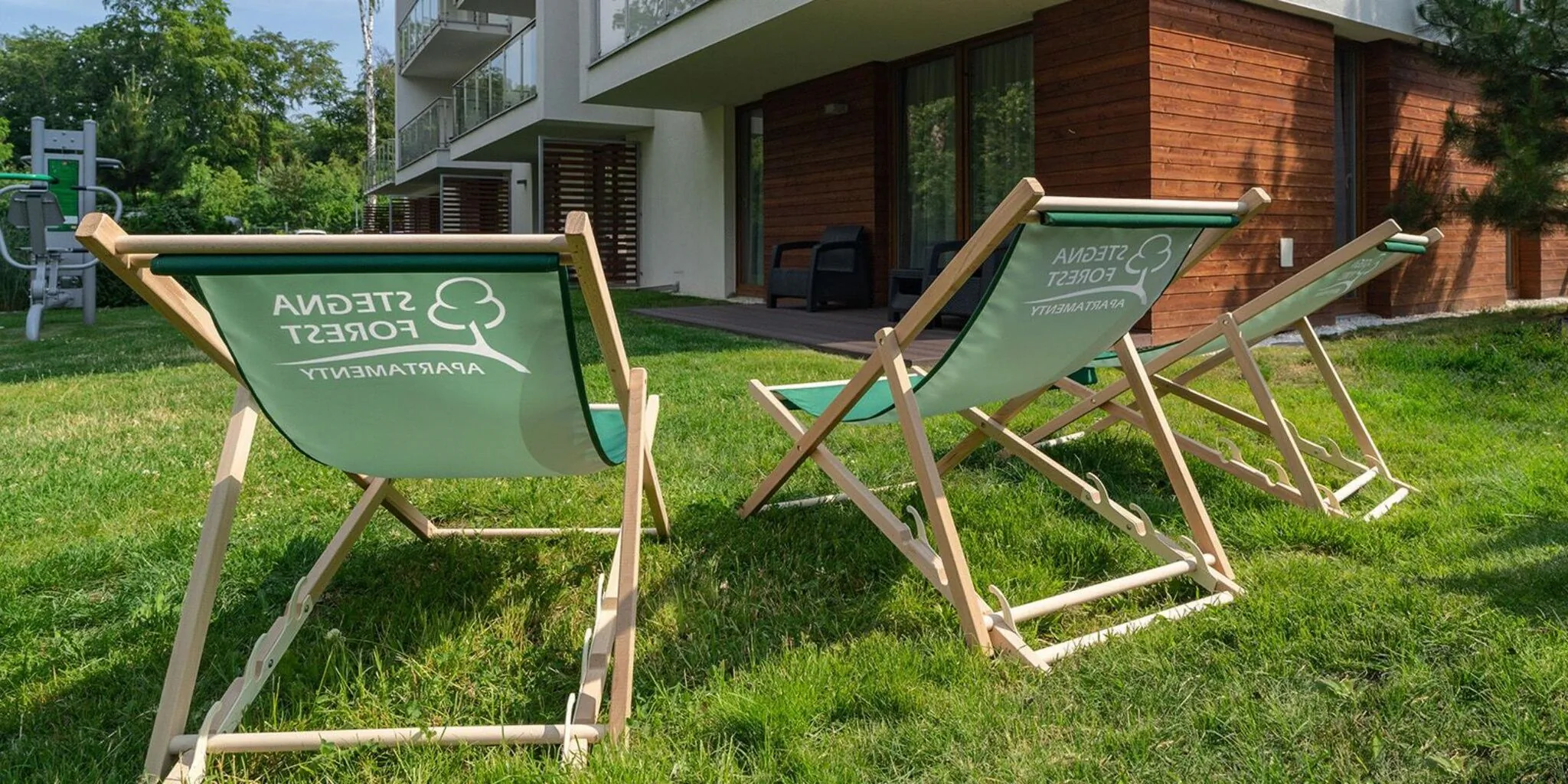 Stegna Forest-Apartament z wnęką sypialnianą i klimatyzacją M29 – Stegna, Polsko