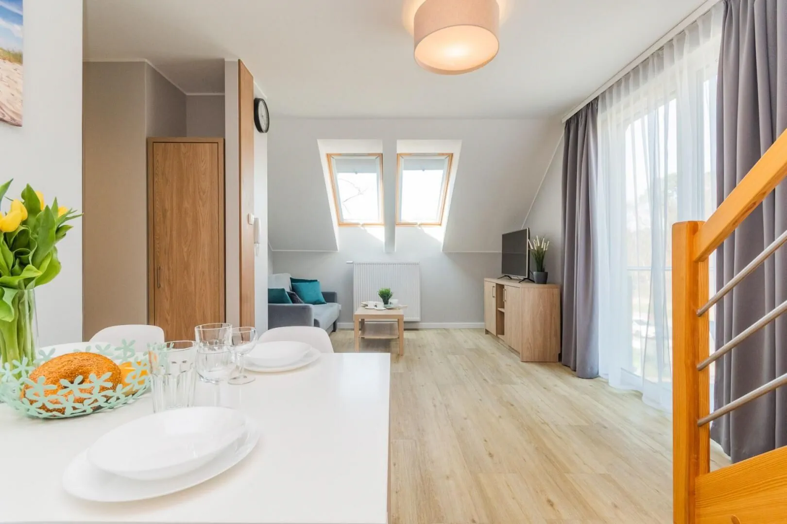 Stegna Forest-Apartament dwupoziomowy z klimatyzacją M23 – Stegna, Polsko