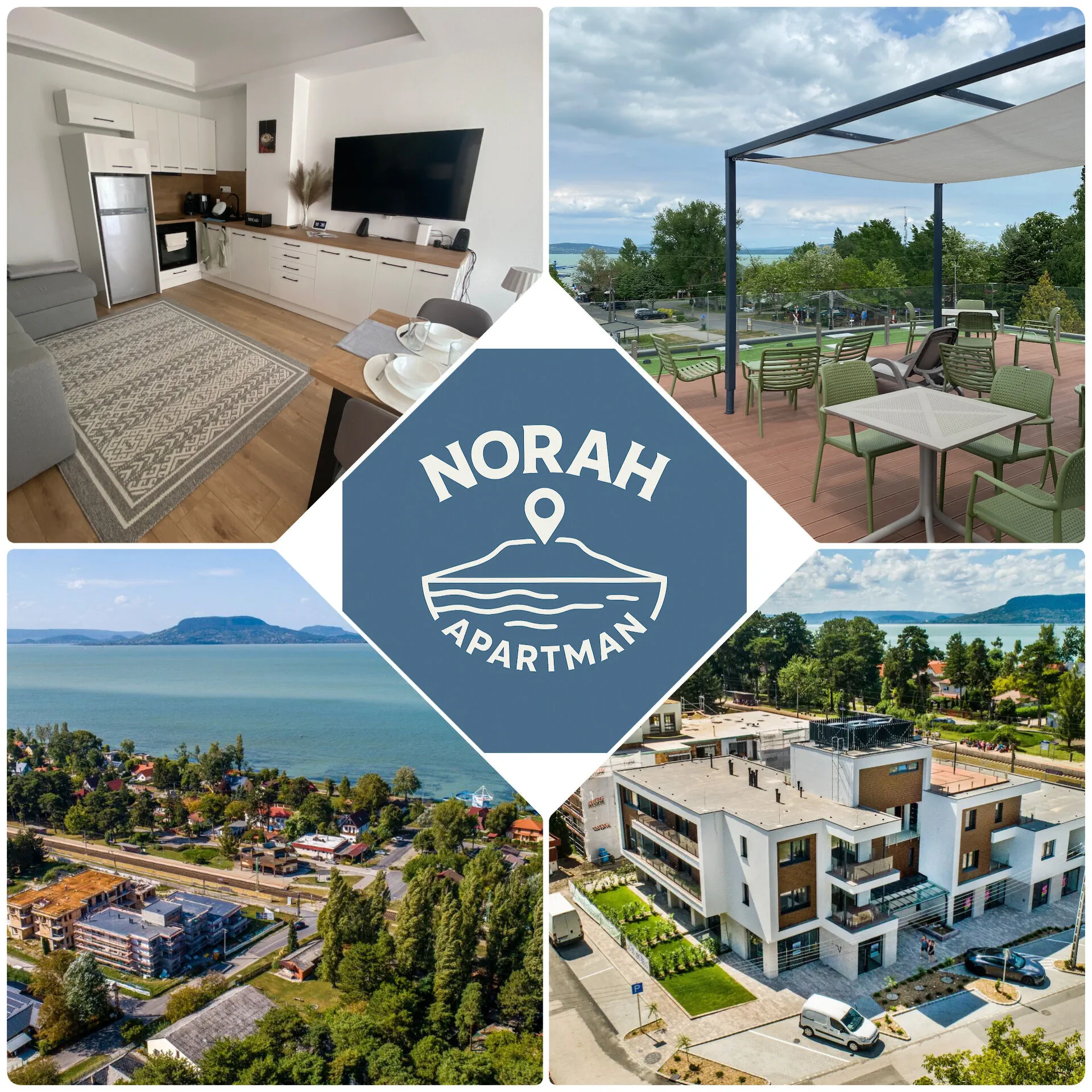 Norah Apartman - Fonyód Liget Residence Fonyód – Fonyód, Ungaria