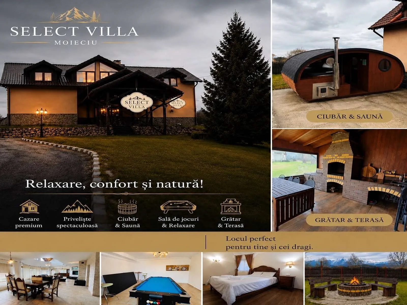 Select Villa Moieciu  – Moieciu de Jos, România