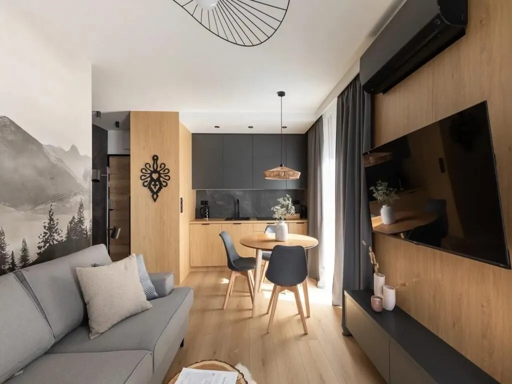 Cyrhla Apartamenty - Apartament D6 z balkonem i widokiem na góry Zakopane – Zakopane, Polonia