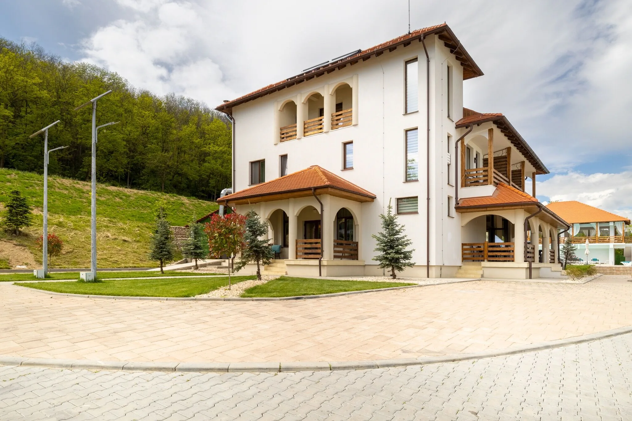 Chic Comfortable Room with Hot tub and Pool 2 Micești – Miceşti, România