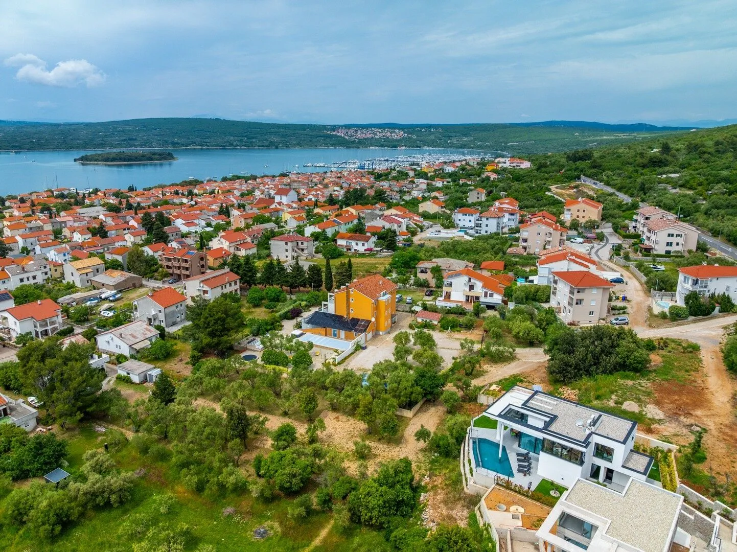 Luxury Villa 45°Punat – Punat, Croația
