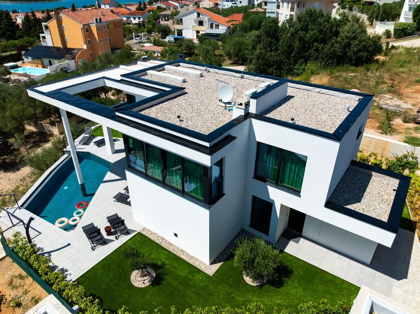Luxury Villa 45°Punat – Punat, Croația