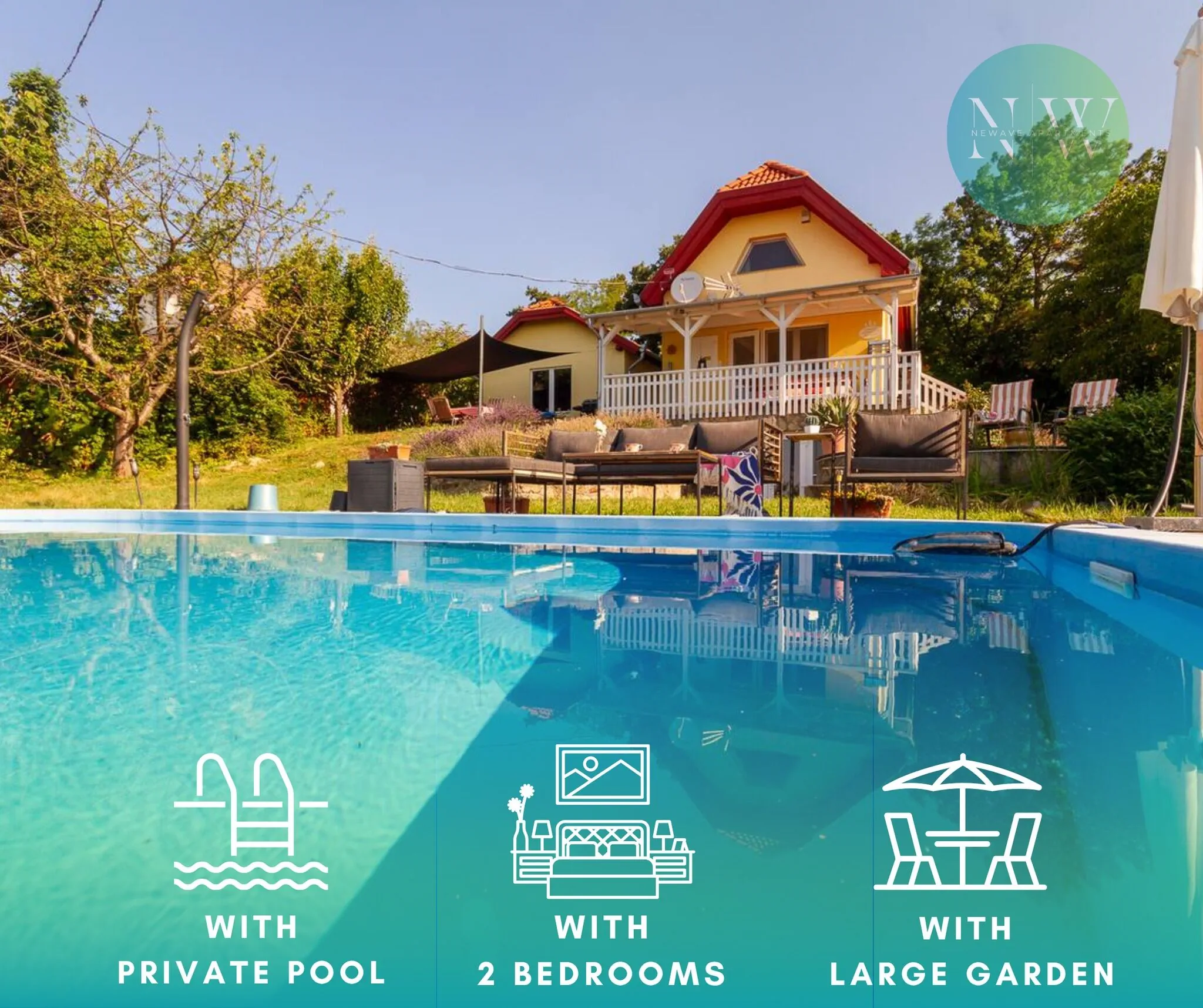 2BR Lavender Hideaway House by NW Cserszegtomaj – Cserszegtomaj, Ungaria