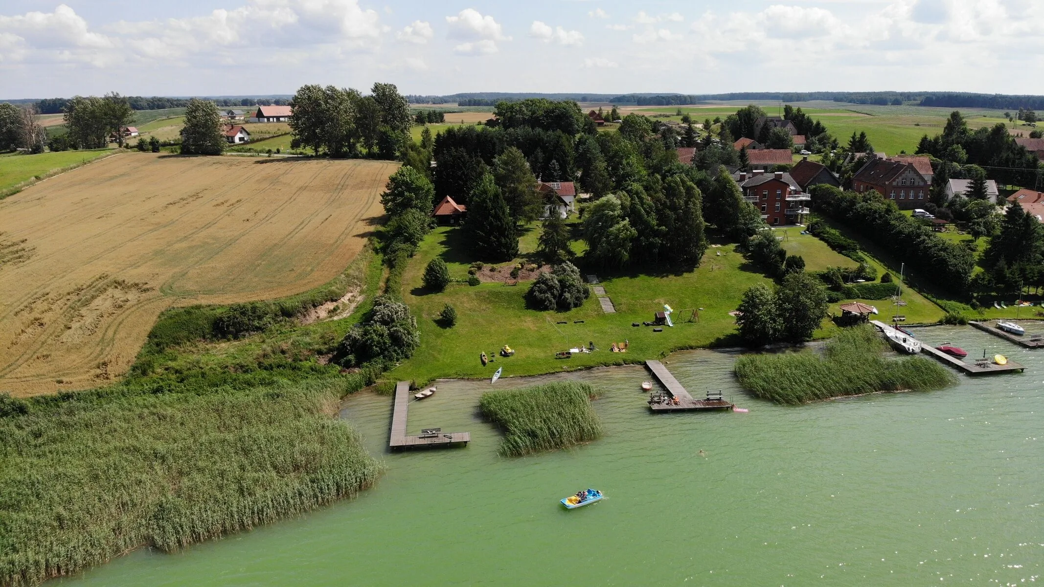 Domki nad Jeziorem z własną linią brzegową Rybical 1 Ryn - foto 8