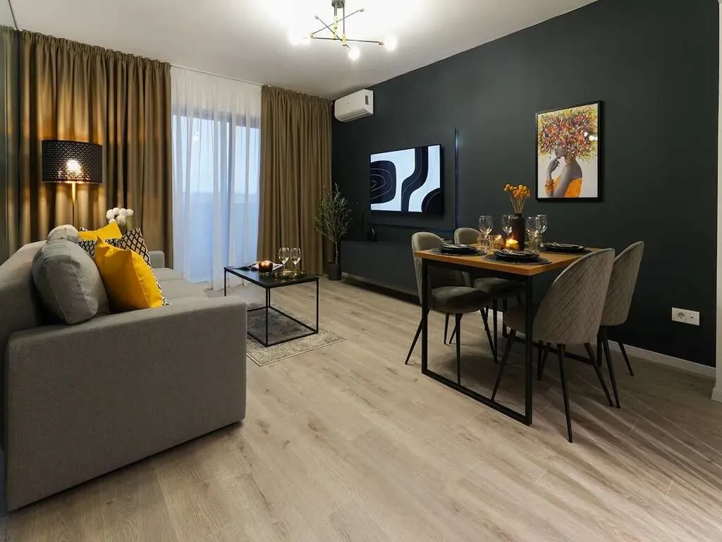 Luca | Luxury Park-View Apt w/ Balcony & Parking București - foto 1