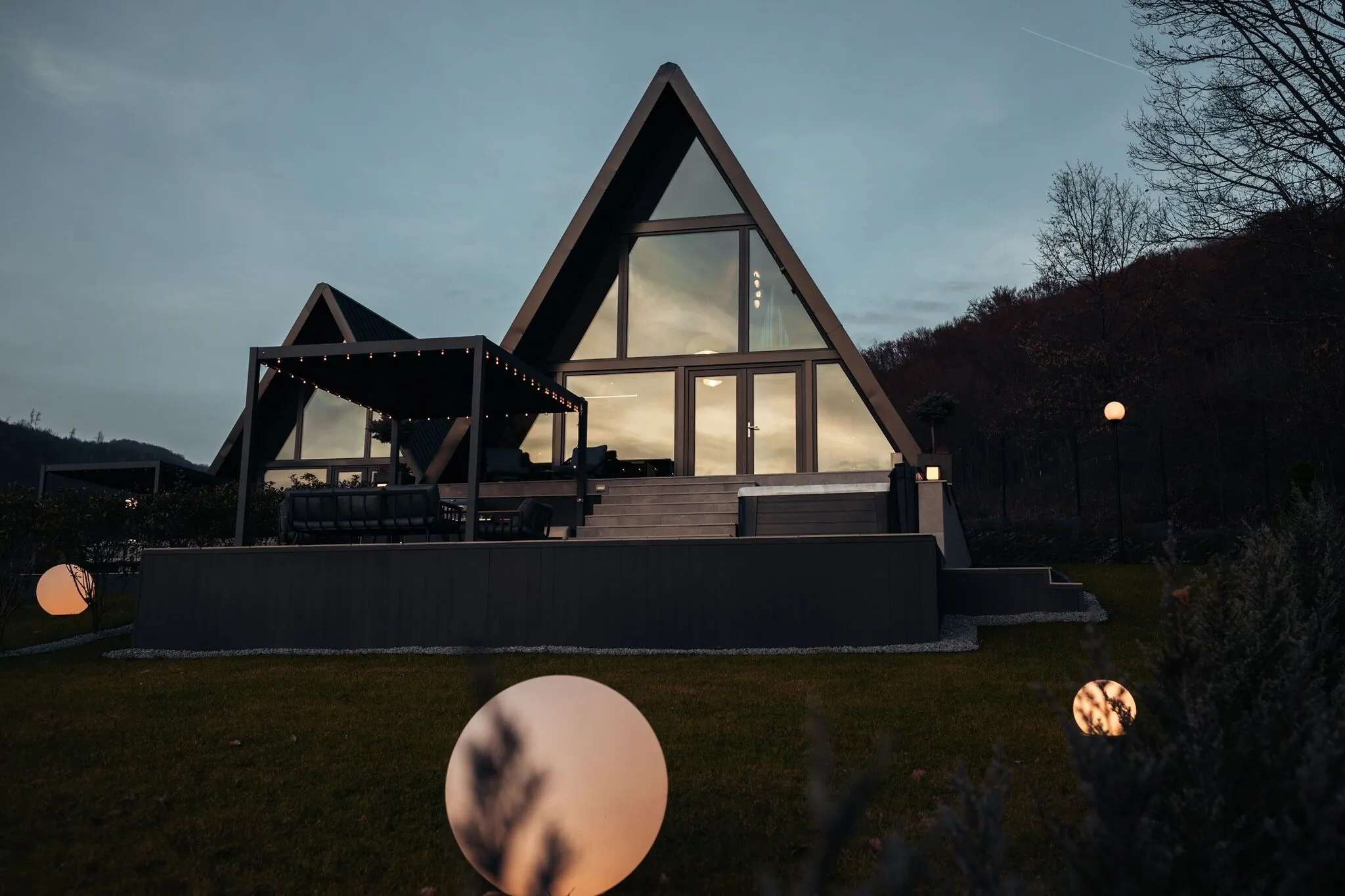 Twin Vista A-Frame Cabins Sovata – Sovata, România